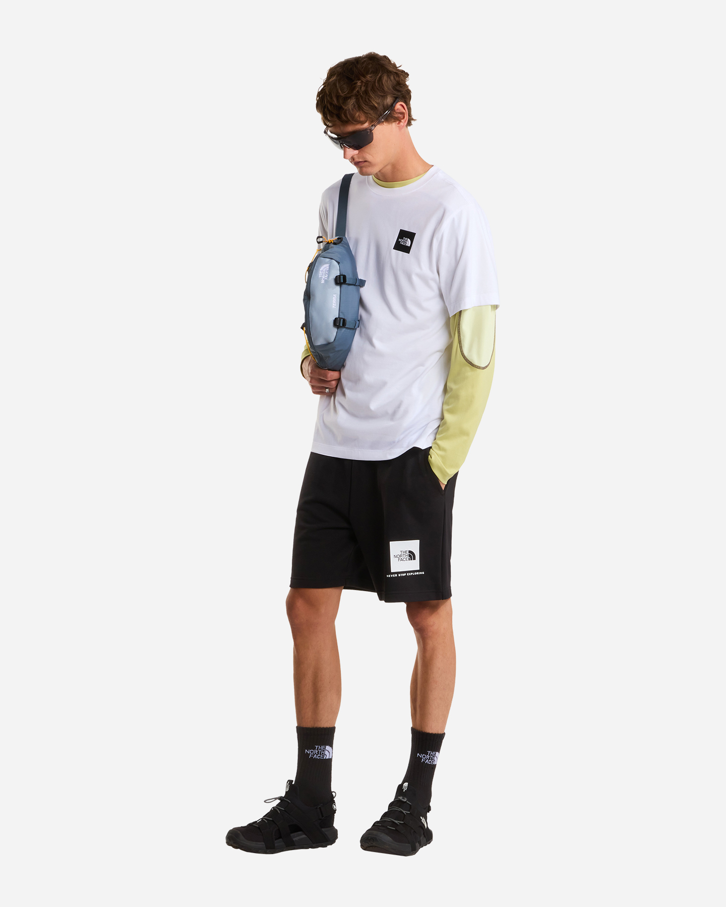 T-shirt THE NORTH FACE EVOLUTION BOX HALF DOME M - Bianco - 5 | Cisalfa Sport