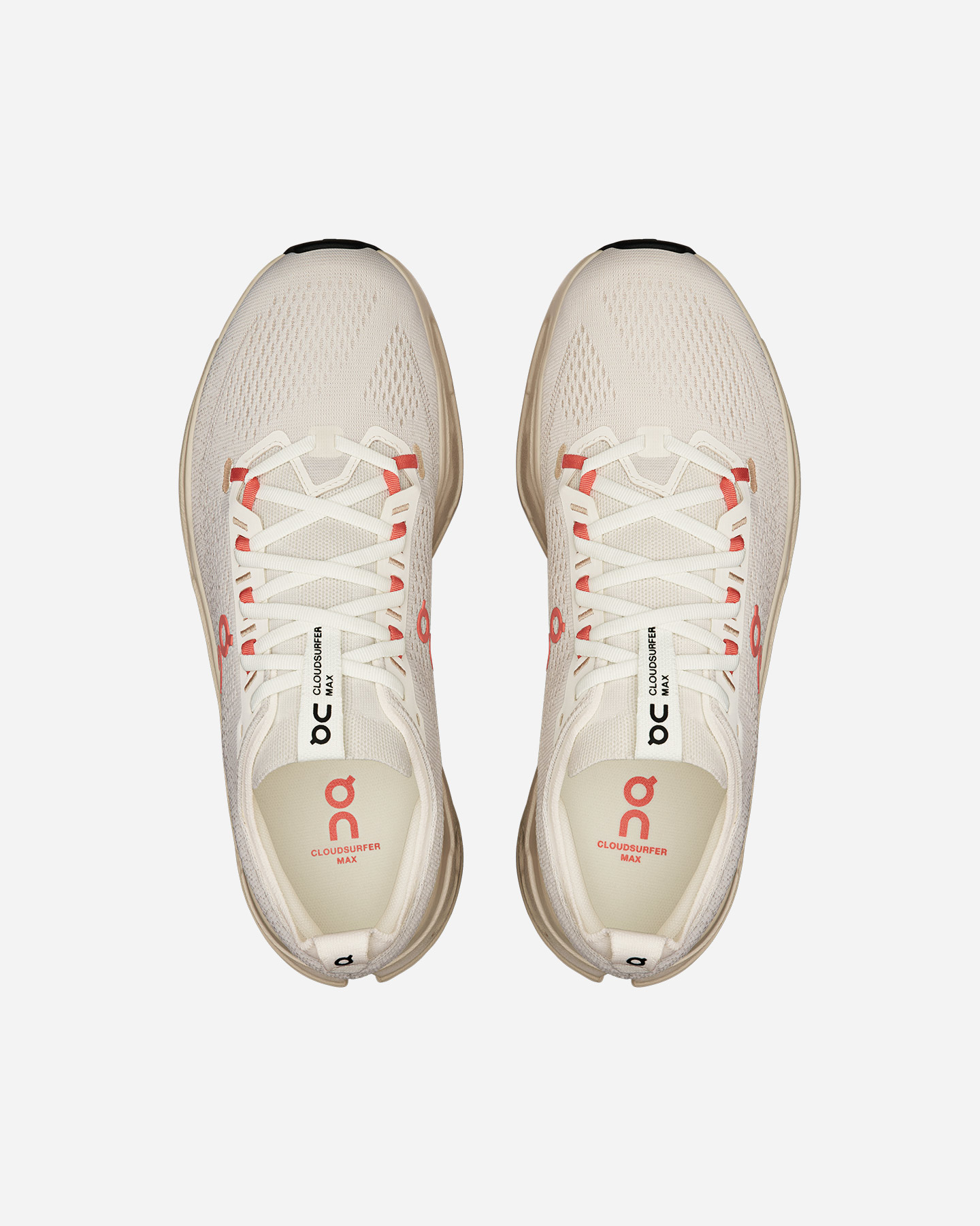 Scarpe running ON CLOUDSURFER MAX W - Beige - 3 | Cisalfa Sport