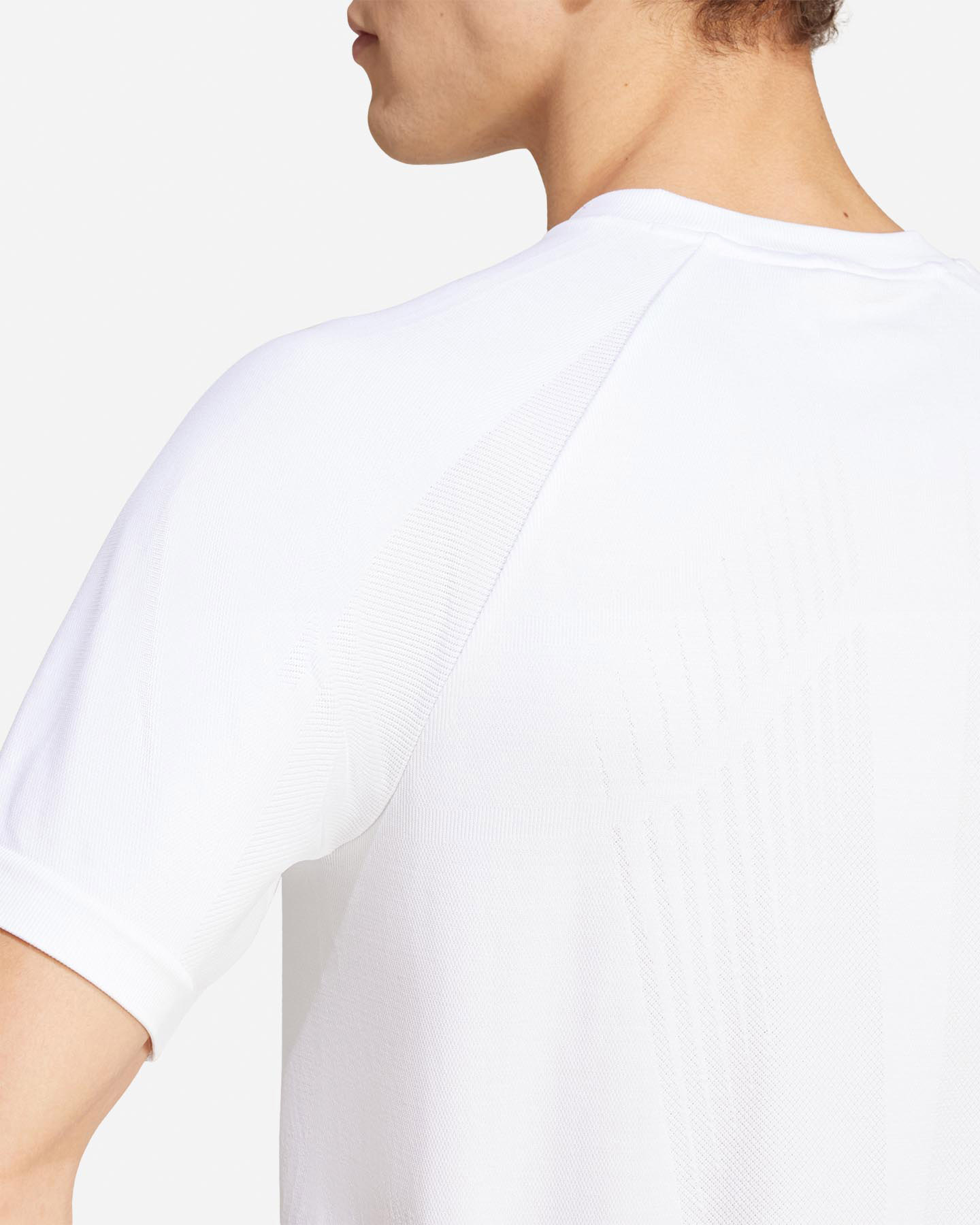 T-shirt tennis ADIDAS WIMBLEDON M - Bianco - 5 | Cisalfa Sport