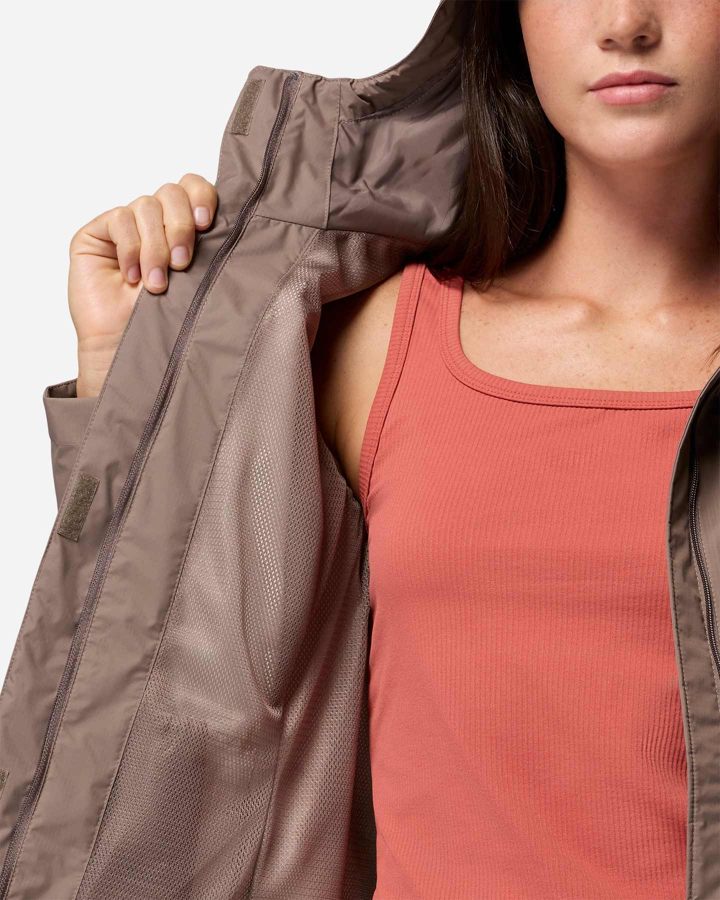 Giacca outdoor COLUMBIA POURING ADVENTURE III W - Marrone - 4 | Cisalfa Sport