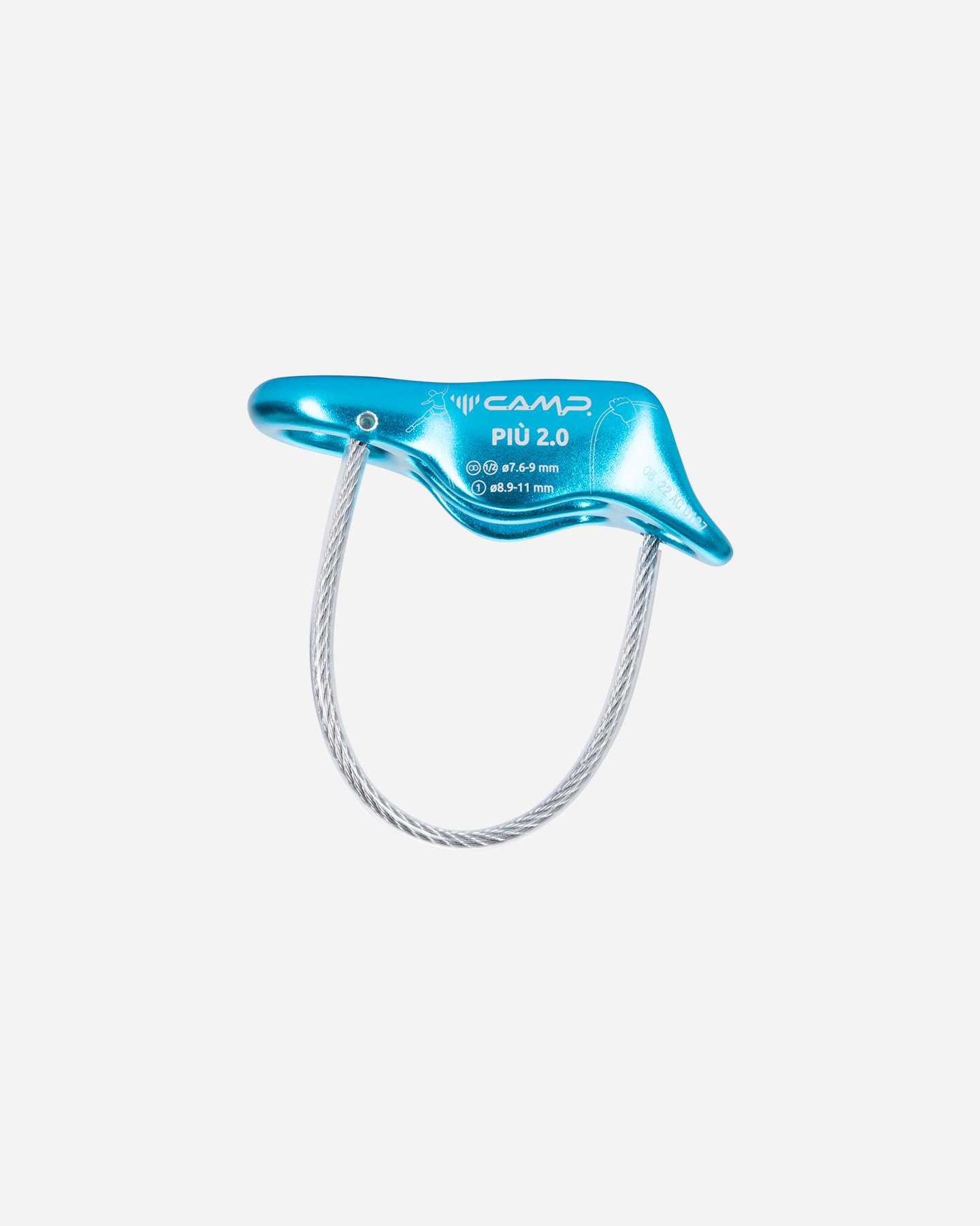 Discensore CAMP ASSICURATORE CAMP PIU' 2.0  - Azzurro - 0 | Cisalfa Sport