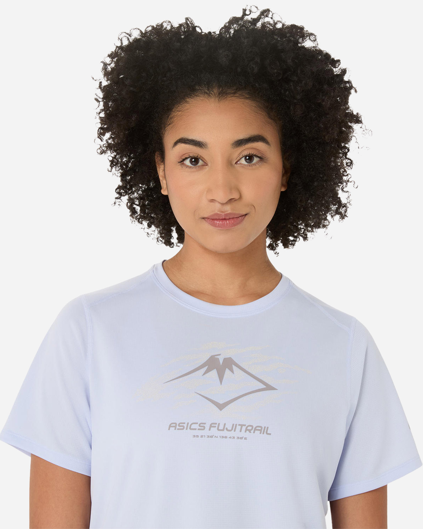 T-shirt running ASICS FUJITRAIL W - Blu - 4 | Cisalfa Sport