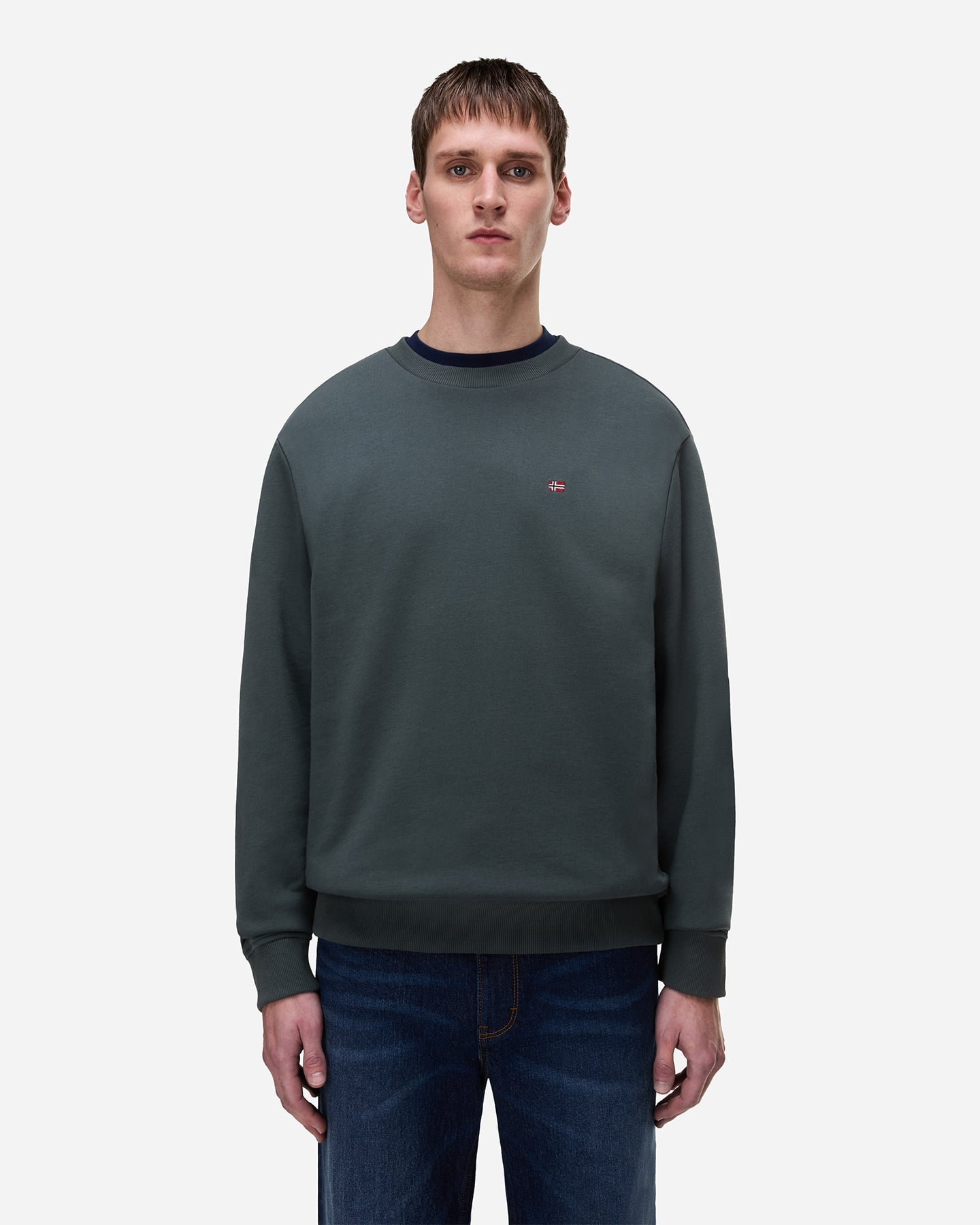 Felpa NAPAPIJRI BALIS M - Verde - 2 | Cisalfa Sport