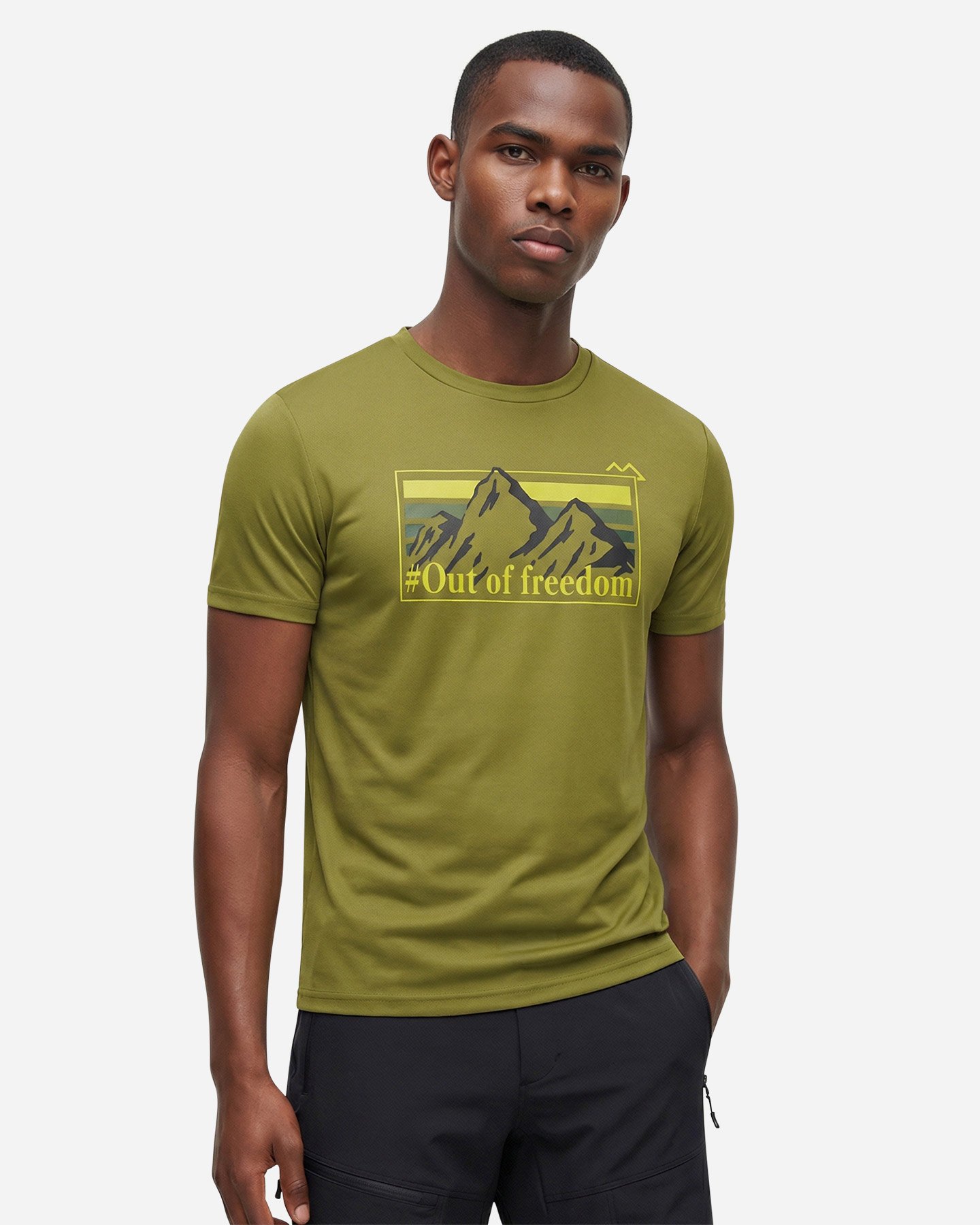 T-shirt 8848 DRY-FIT M - Verde - 2 | Cisalfa Sport