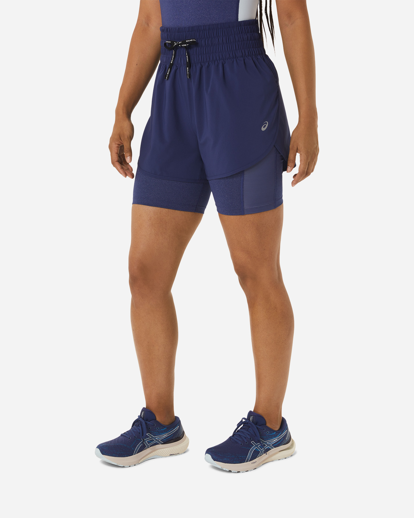 Short running ASICS NAGINO 4IN W - Blu - 1 | Cisalfa Sport