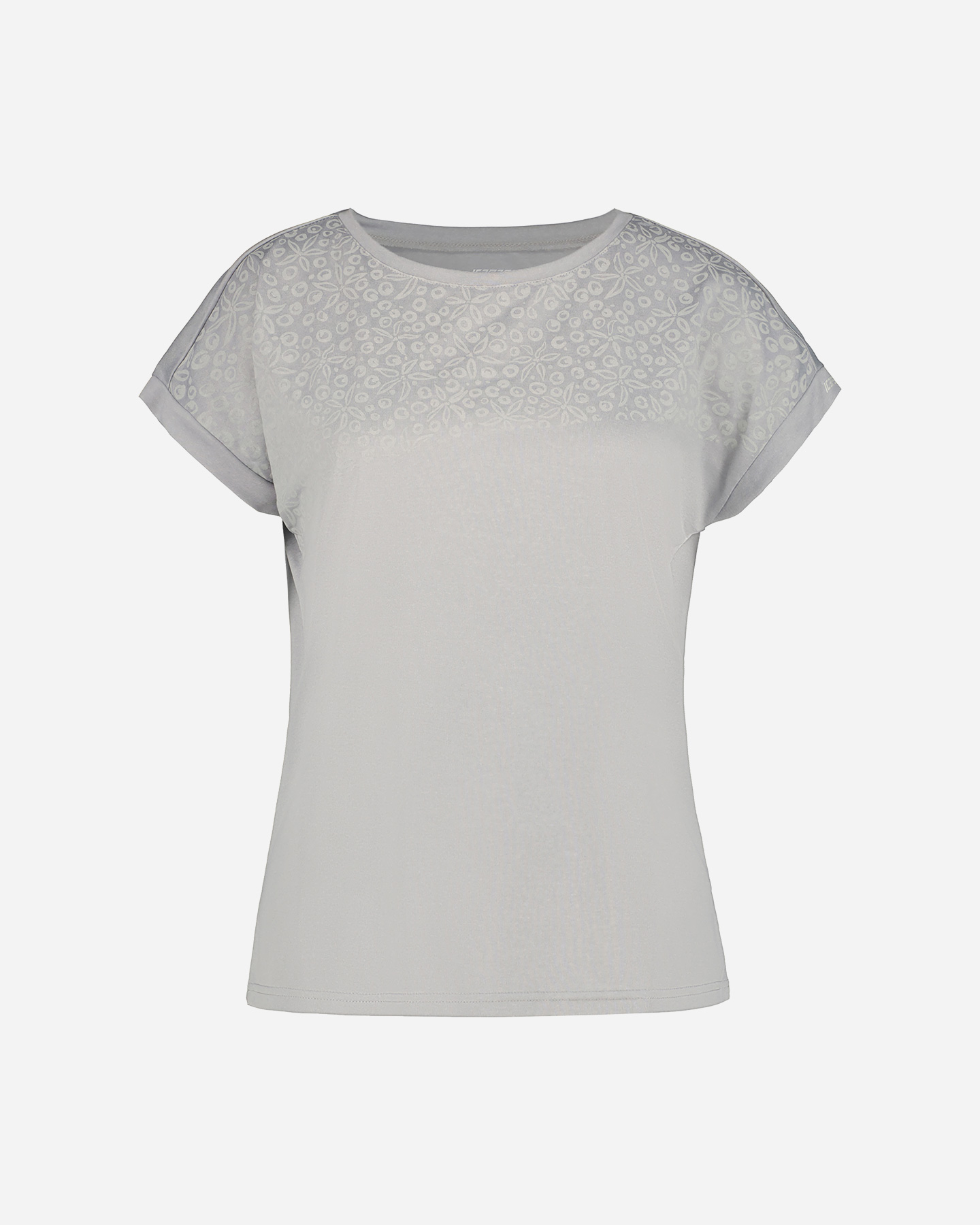 T-shirt ICEPEAK BROWNFIELD W - Grigio - 0 | Cisalfa Sport
