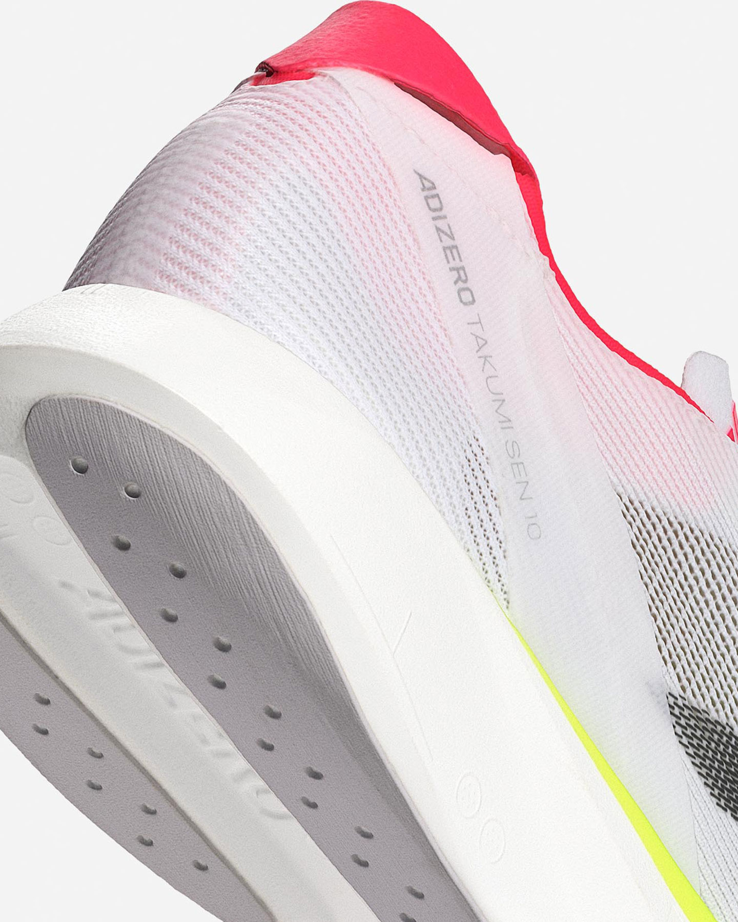 Scarpe running ADIDAS ADIZERO TAKUMI SEN 10 M - Bianco - 5 | Cisalfa Sport