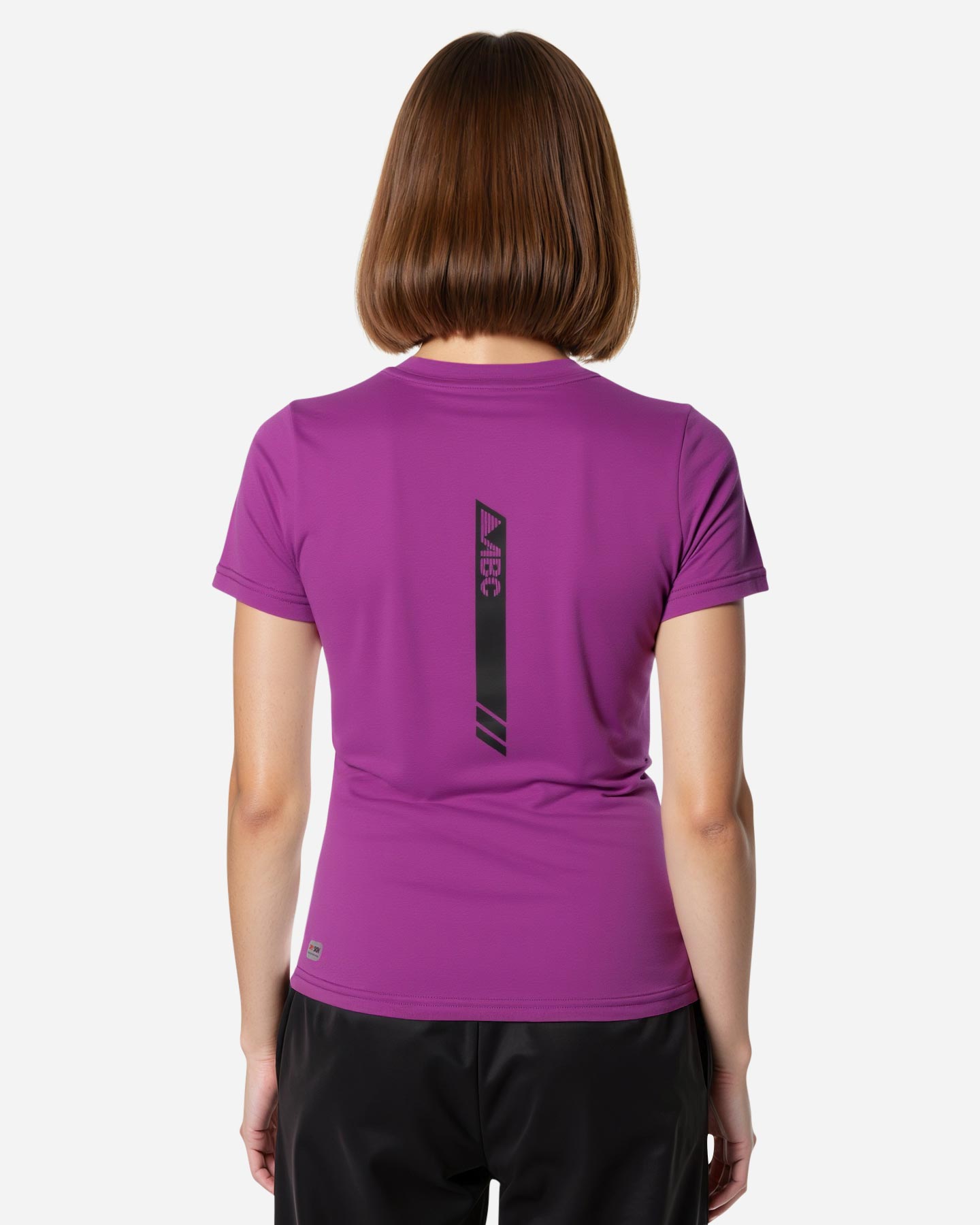 T-shirt running ABC TECH W - Viola - 4 | Cisalfa Sport