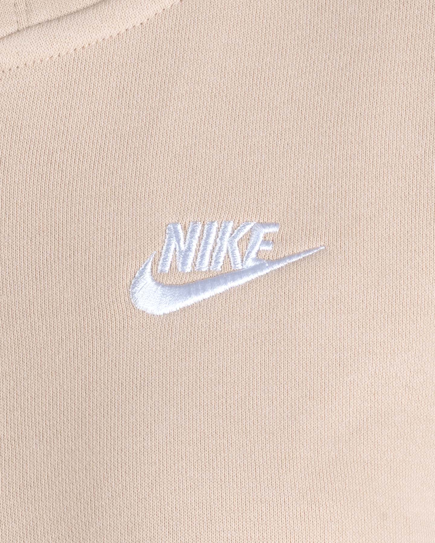 Felpa NIKE CLUB LOGO W - Beige - 2 | Cisalfa Sport