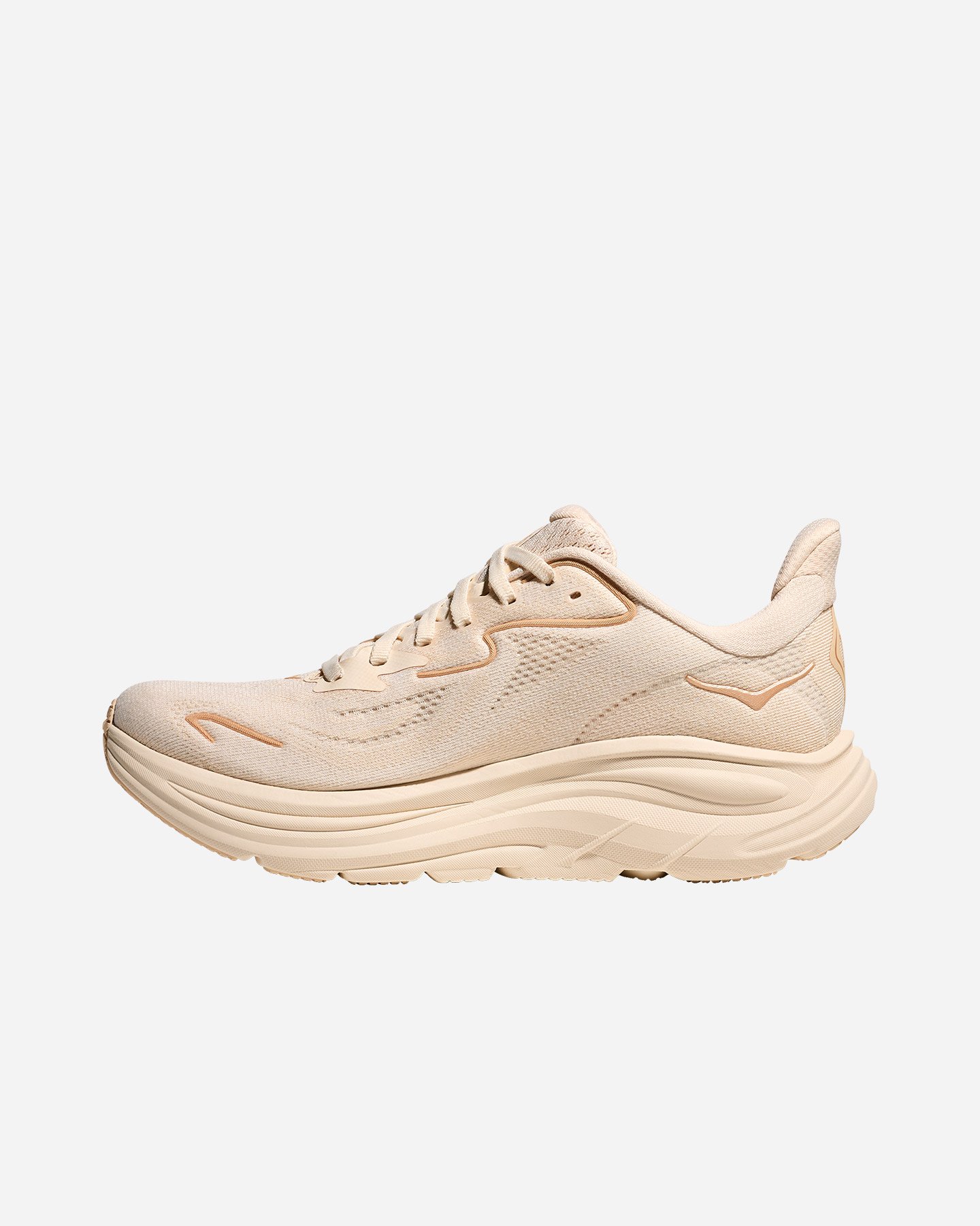 Scarpe running HOKA CLIFTON 10 W - Beige - 5 | Cisalfa Sport