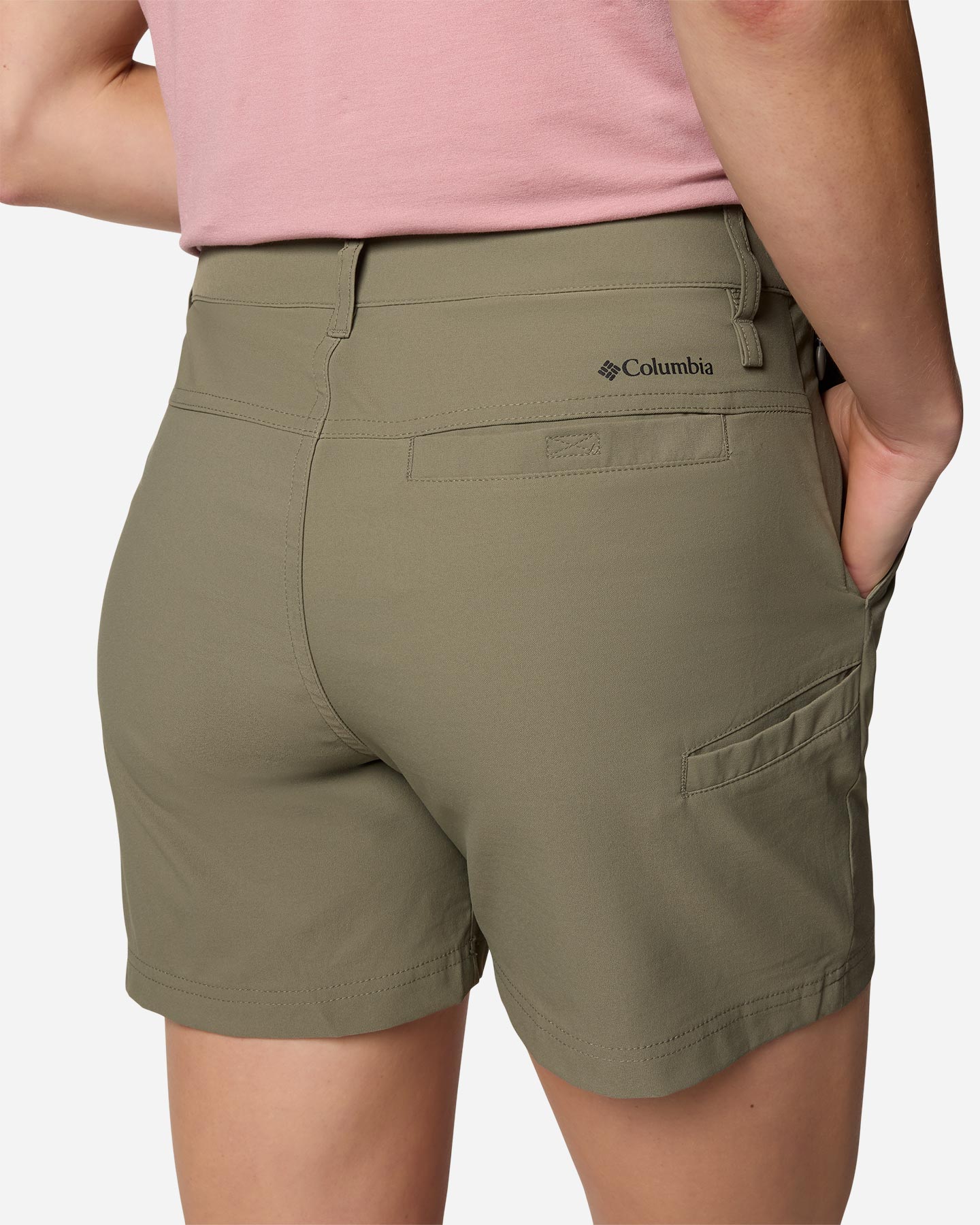 Pantaloncini COLUMBIA LESLIE FALLS II W - Verde - 5 | Cisalfa Sport