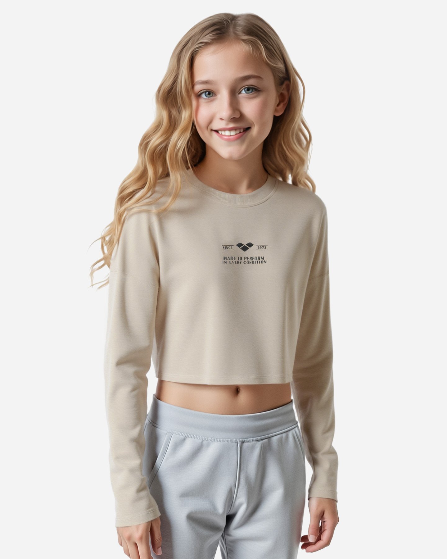 T-shirt ARENA ATHLETIC JR - Blu - 2 | Cisalfa Sport