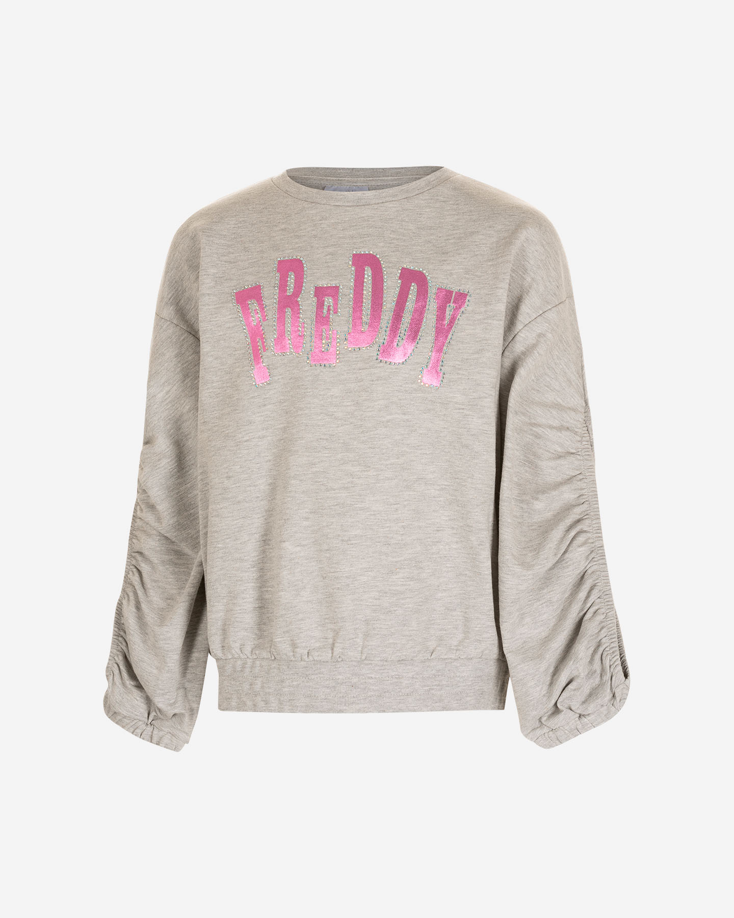 Felpa FREDDY SLEEVE OPEN JR - Grigio - 0 | Cisalfa Sport
