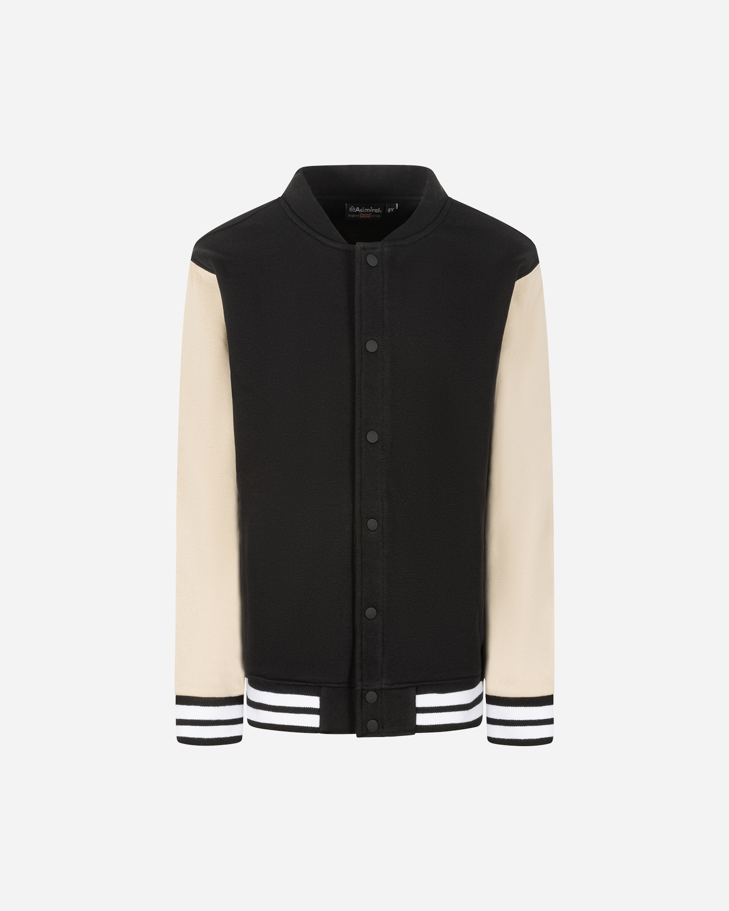 Felpa ADMIRAL VARSITY JR - Nero - 0 | Cisalfa Sport