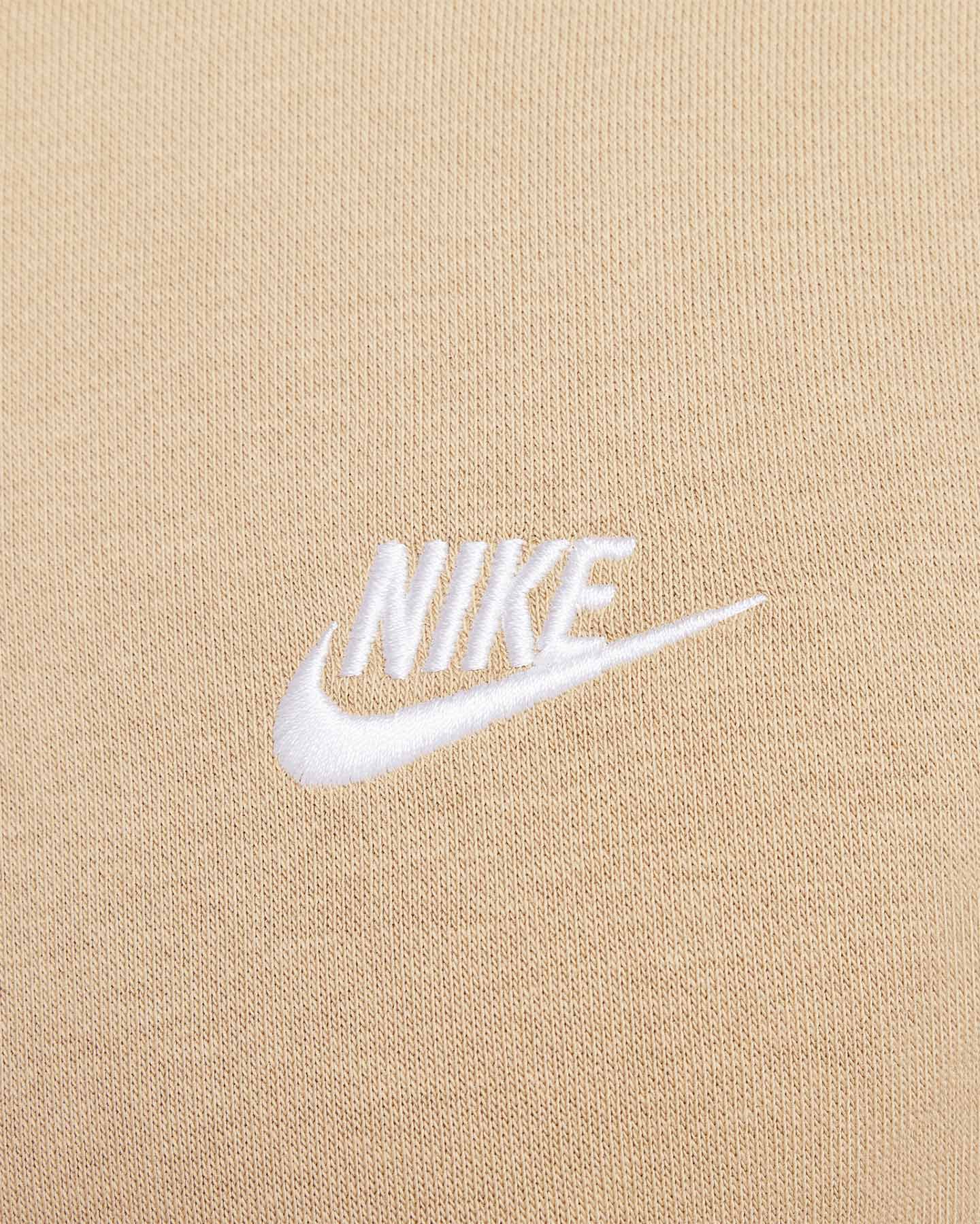 Felpa NIKE CLASSIC M - Beige - 4 | Cisalfa Sport