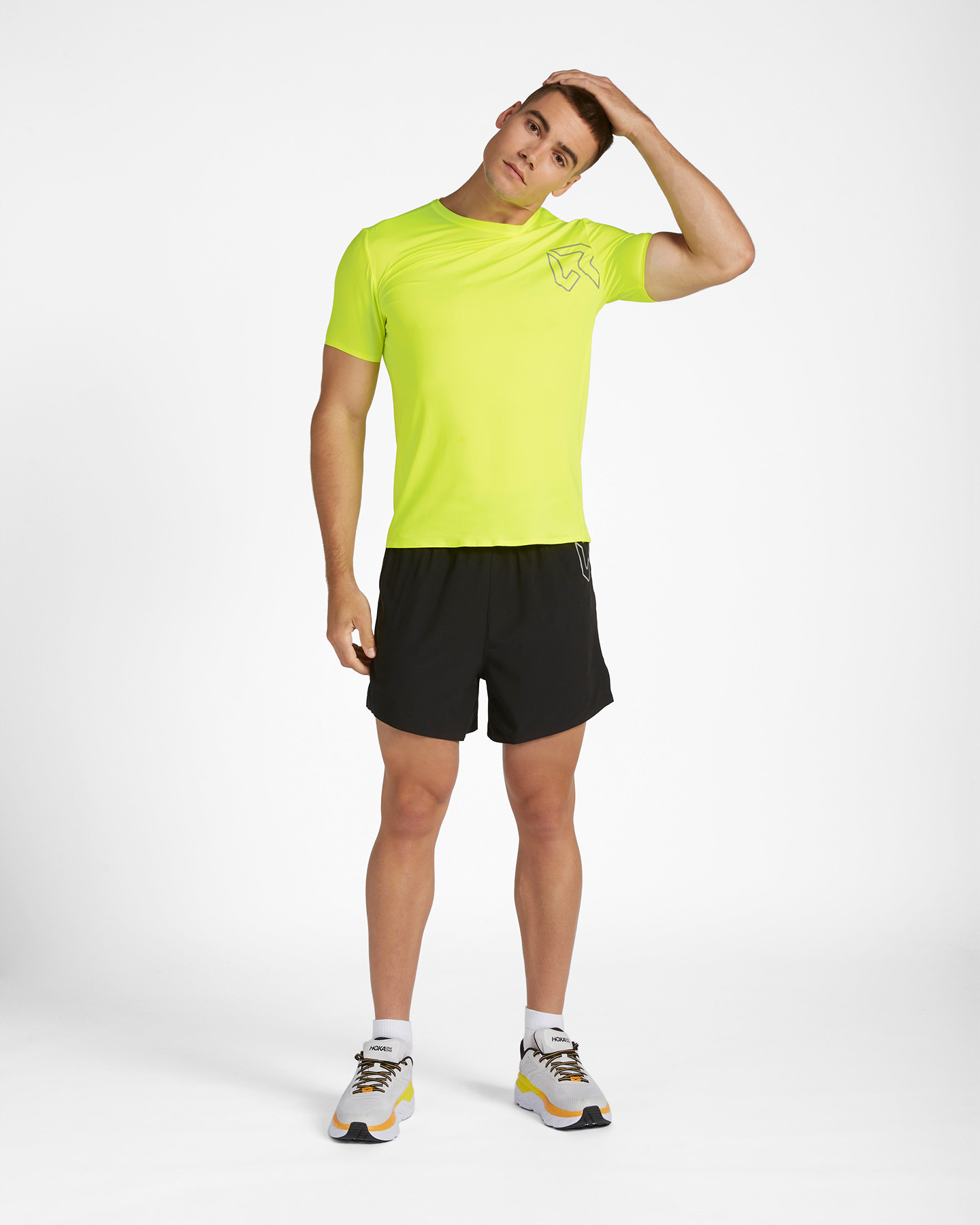 T-shirt running ROCK EXPERIENCE BRISON M - Giallo - 1 | Cisalfa Sport