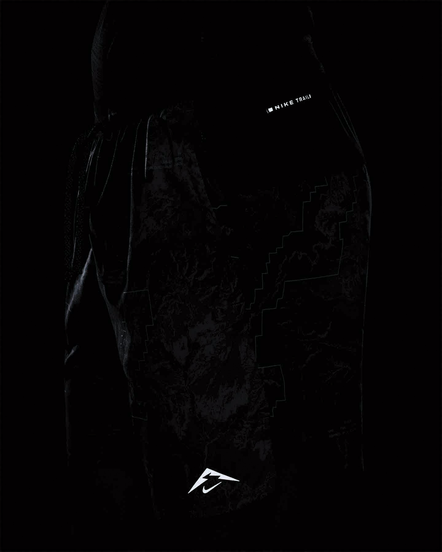 Short running NIKE DRI FIT STRIDE 7BF M - Grigio - 5 | Cisalfa Sport