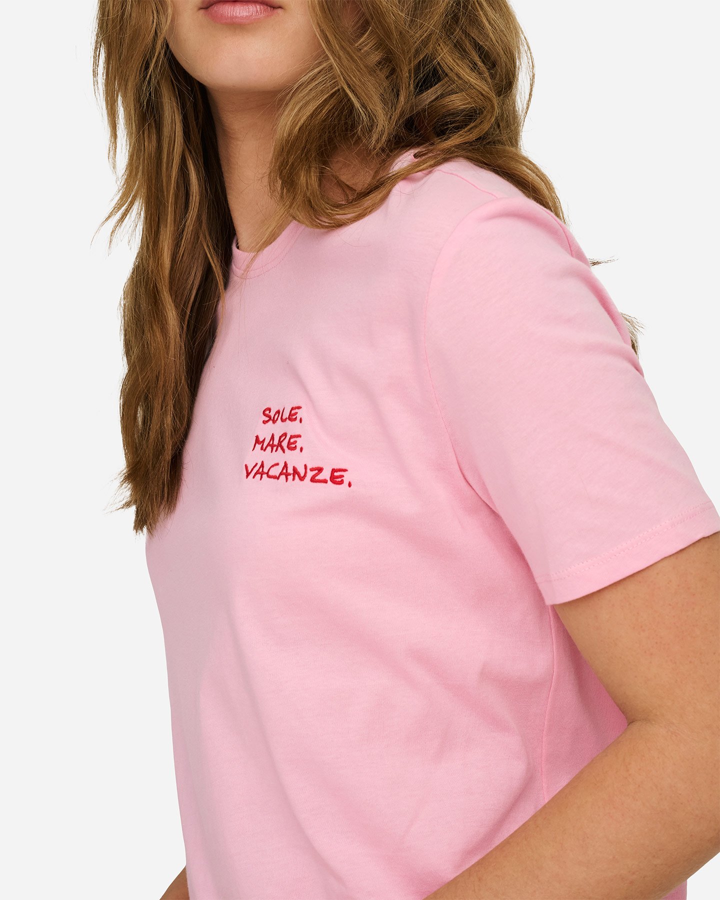 T-shirt ONLY MIRA W - Rosa - 5 | Cisalfa Sport