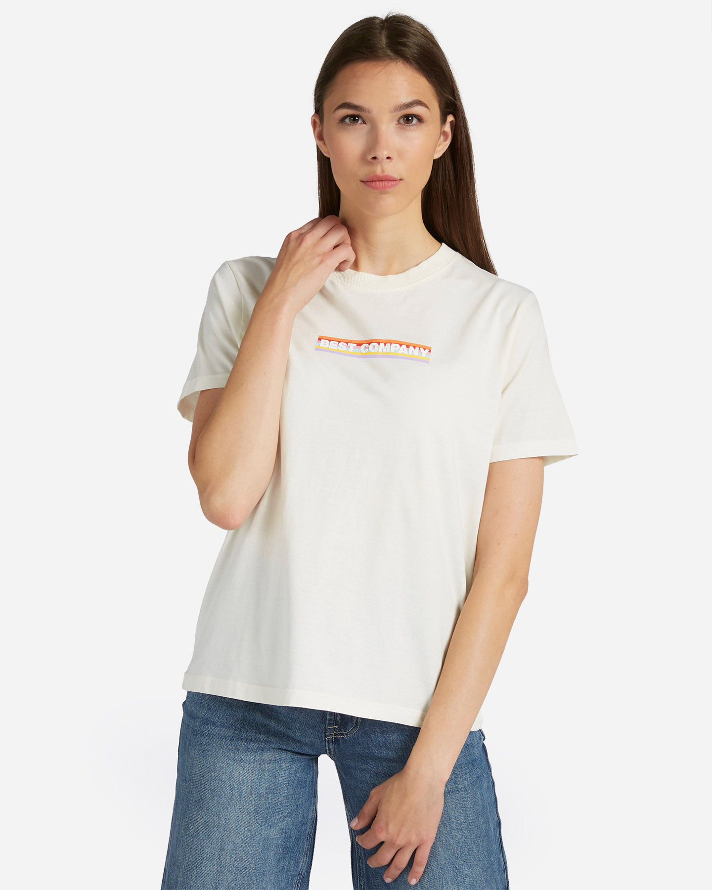Image of Best Company Logo Blocchetto Pride W - T-shirt - Donna
