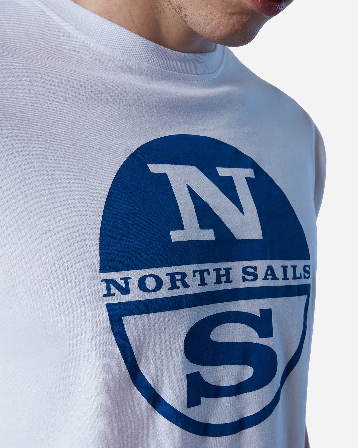 T-shirt NORTH SAILS BIG LOGO M - Blu - 2 | Cisalfa Sport