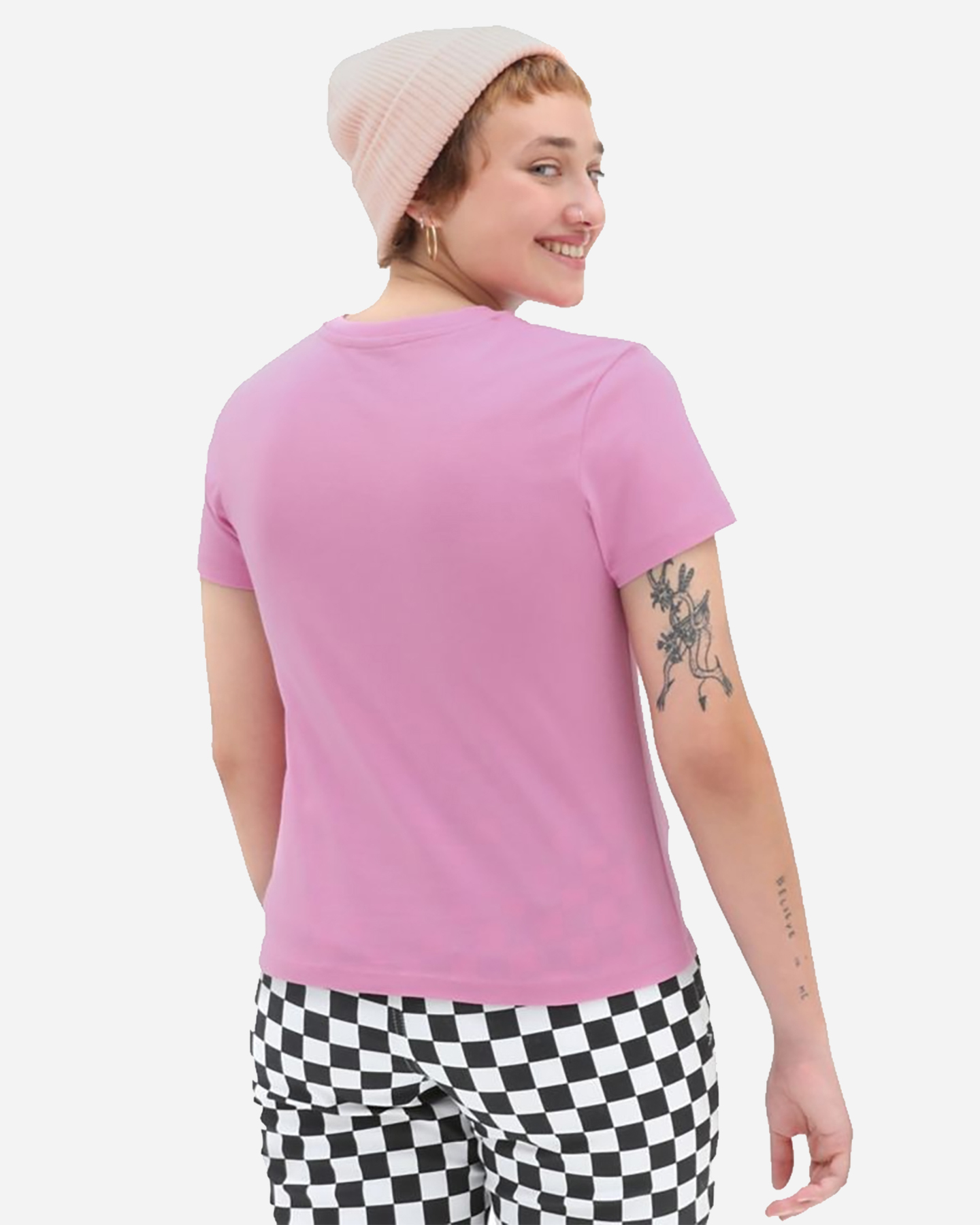 T-shirt VANS FLYING V W - Rosa - 4 | Cisalfa Sport