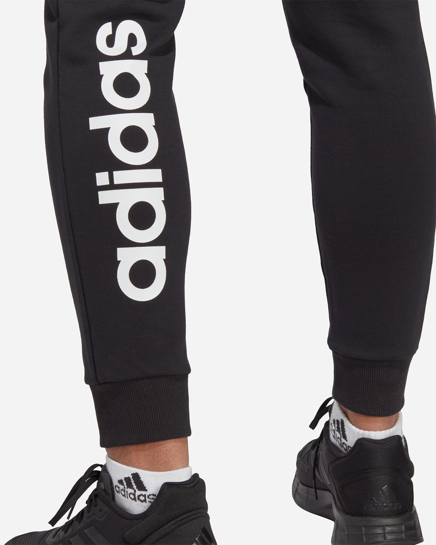 Pantalone ADIDAS LOGO LINEAR W - Nero - 5 | Cisalfa Sport