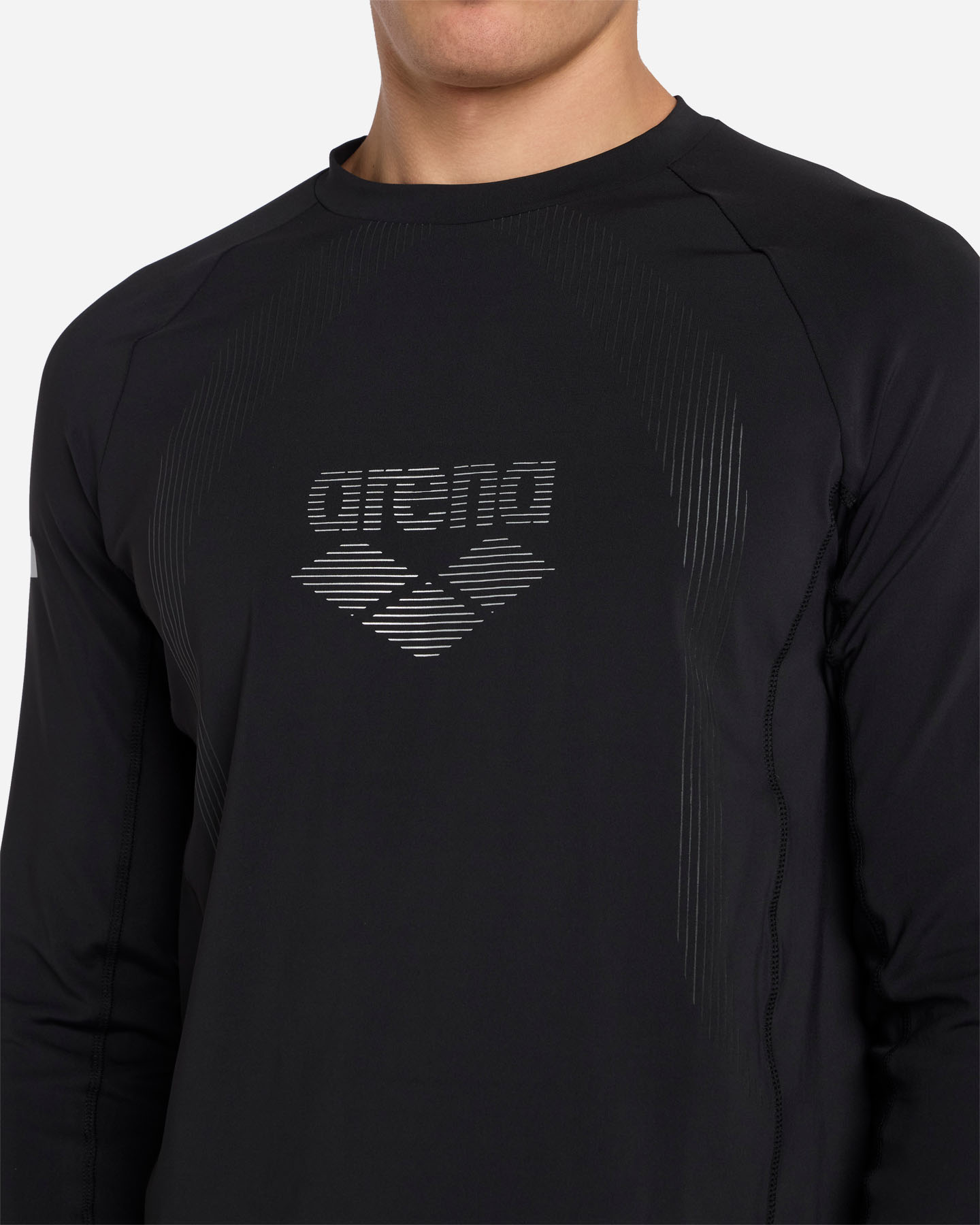 Maglia running ARENA ROAD M - Nero - 5 | Cisalfa Sport