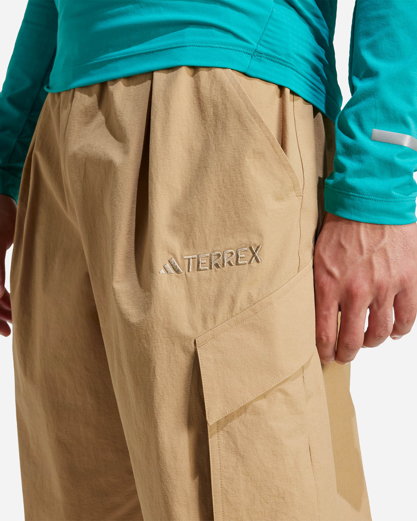 Pantalone outdoor ADIDAS CARGO M - Beige - 4 | Cisalfa Sport