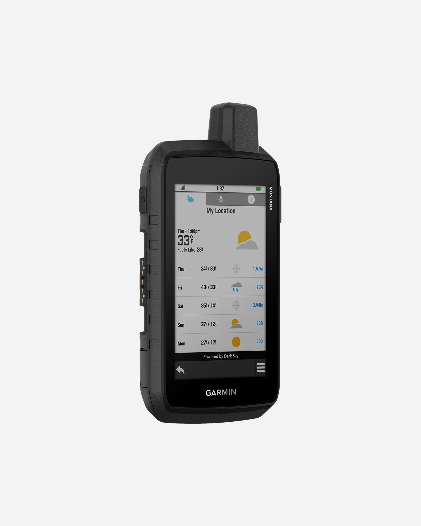 Dispositivo gps GARMIN MONTANA 710I  - Nero - 2 | Cisalfa Sport