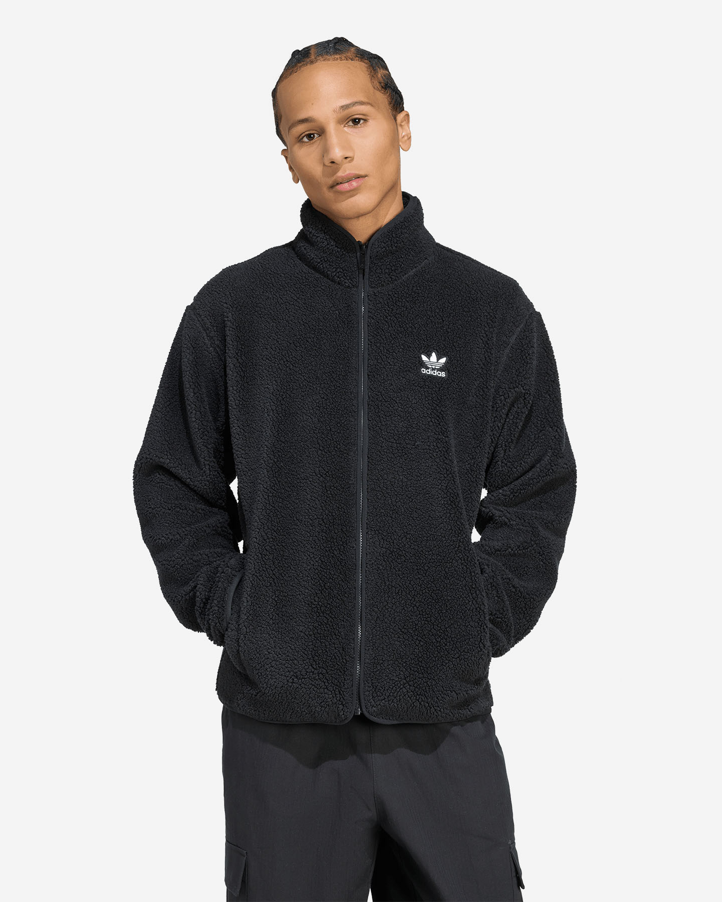 Felpa ADIDAS SMALL LOGO TREFOIL M - Nero - 1 | Cisalfa Sport