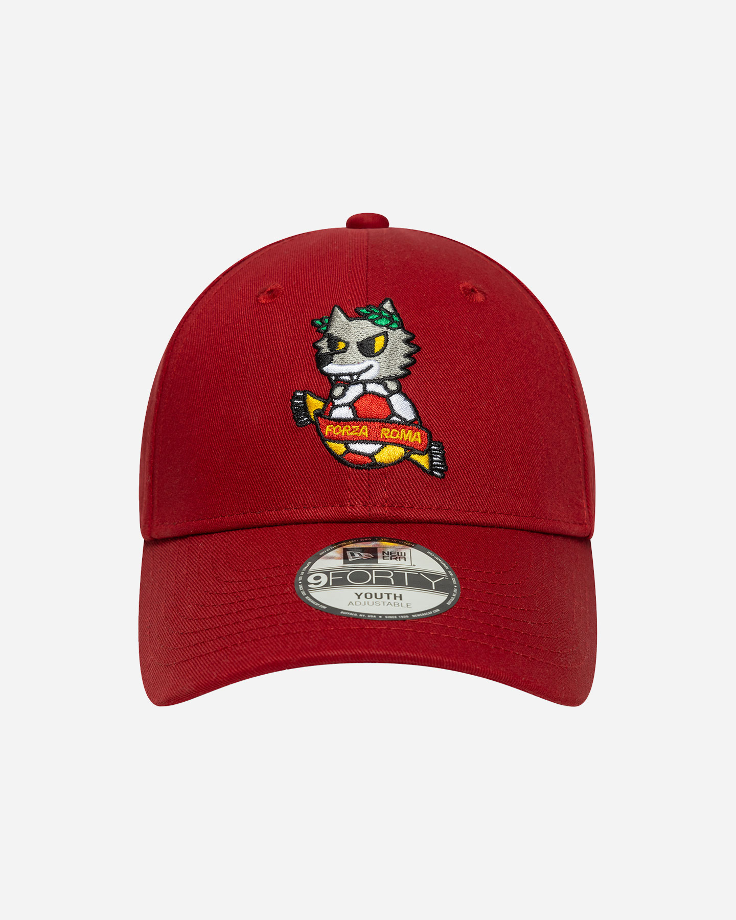 Accessorio calcio ufficiale NEW ERA 9FORTY FANGEAR AS ROMA JR - Rosso - 1 | Cisalfa Sport