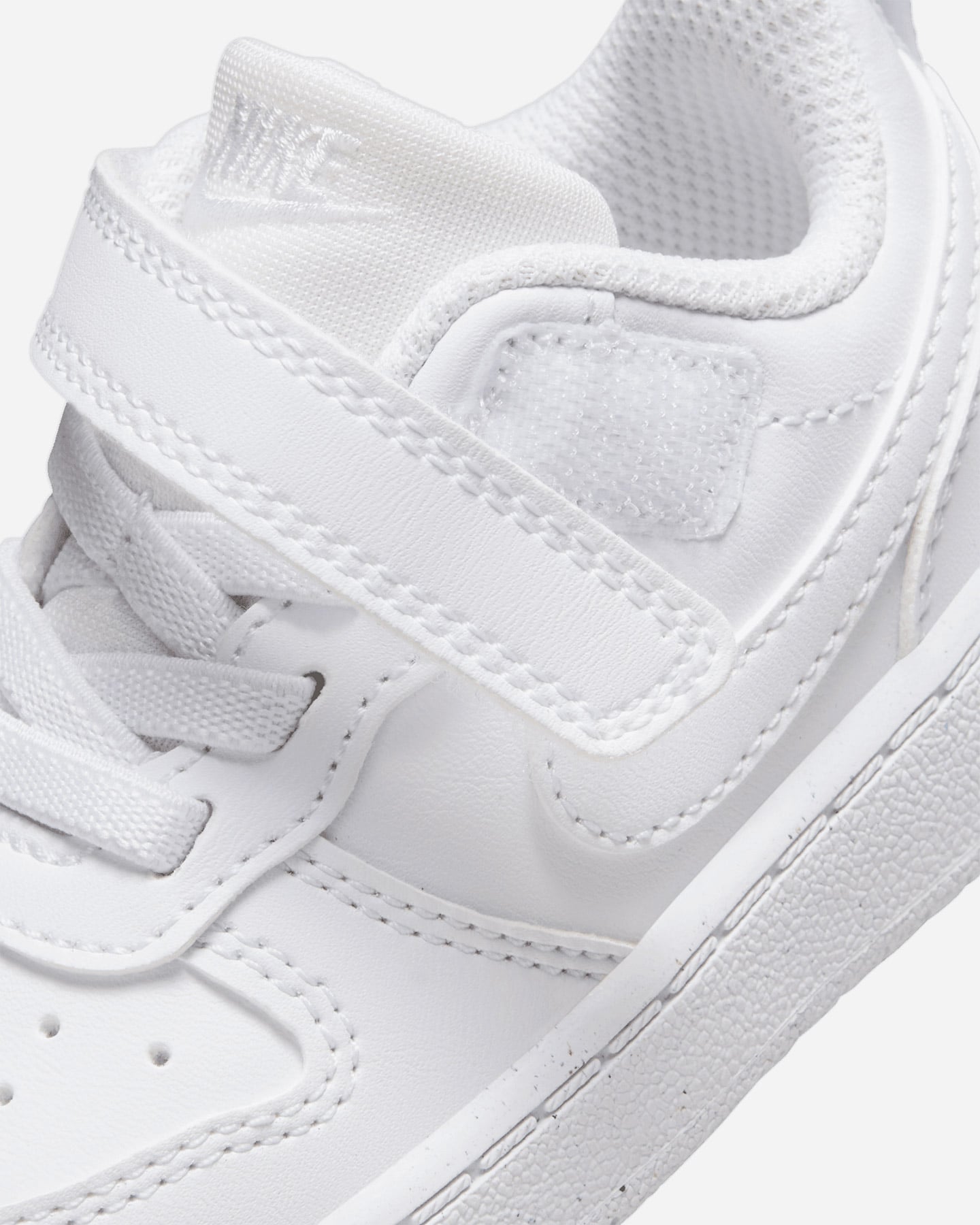 Scarpe sneakers NIKE COURT BOROUGH LOW RECRAFT TD JR - Bianco - 5 | Cisalfa Sport