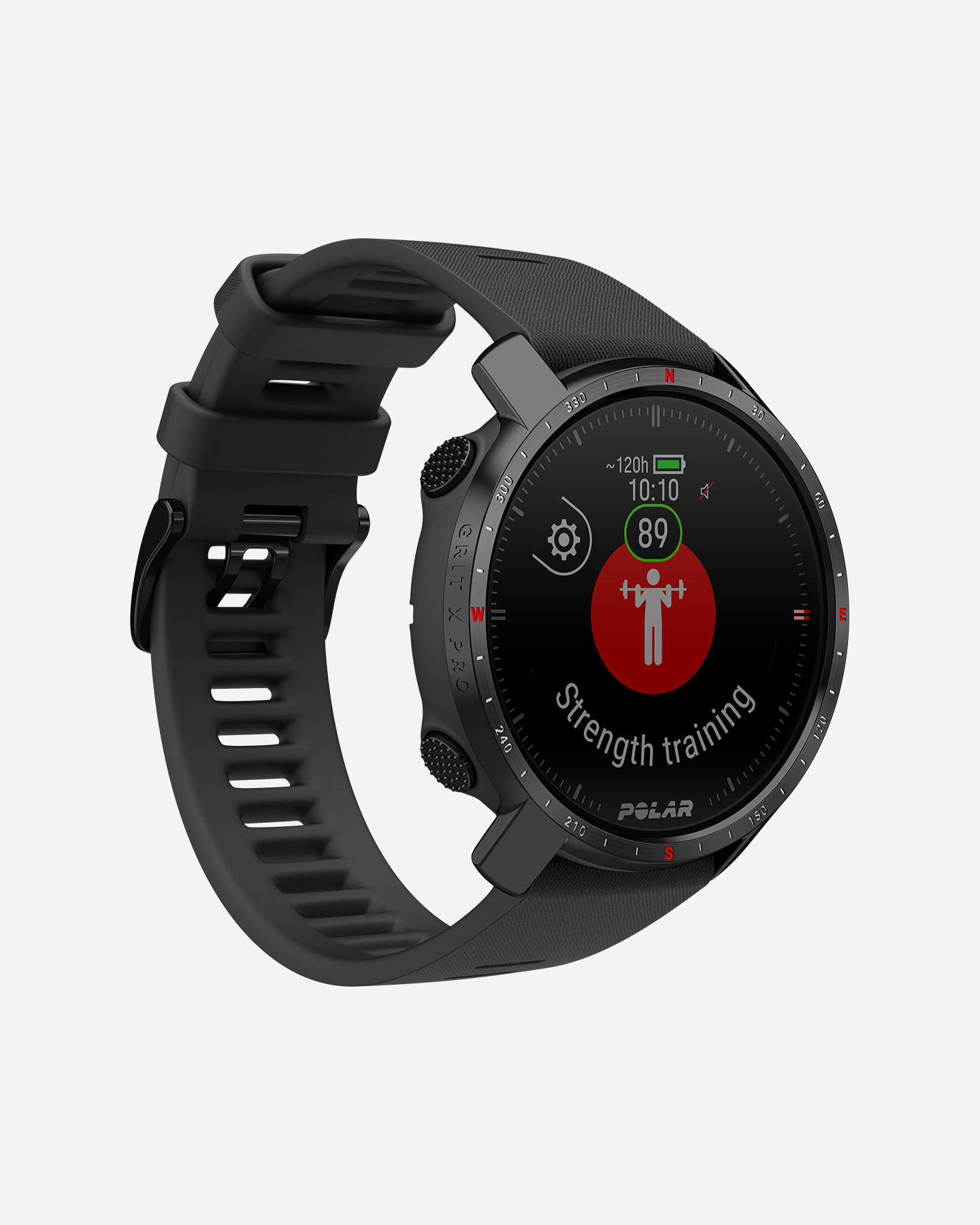 Orologio multifunzione POLAR GRIT X PRO ZAFFIRO M/L - Nero - 3 | Cisalfa Sport