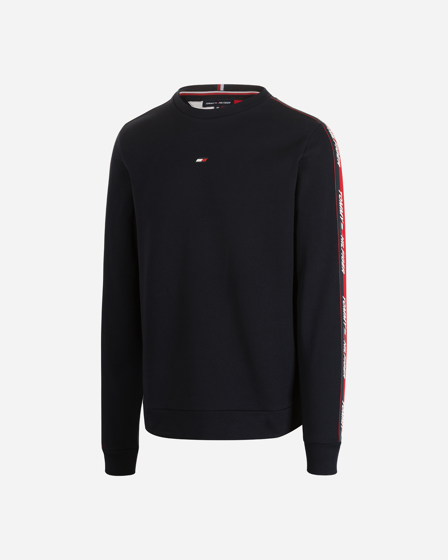 Felpa TOMMY HILFIGER BANDE M - Blu - 0 | Cisalfa Sport