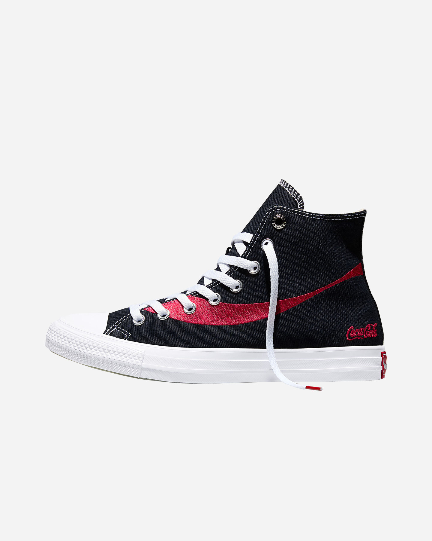 Scarpe sneakers CONVERSE CHUCK TAYLOR ALL STAR HIGH COCA COLA  - Nero - 3 | Cisalfa Sport