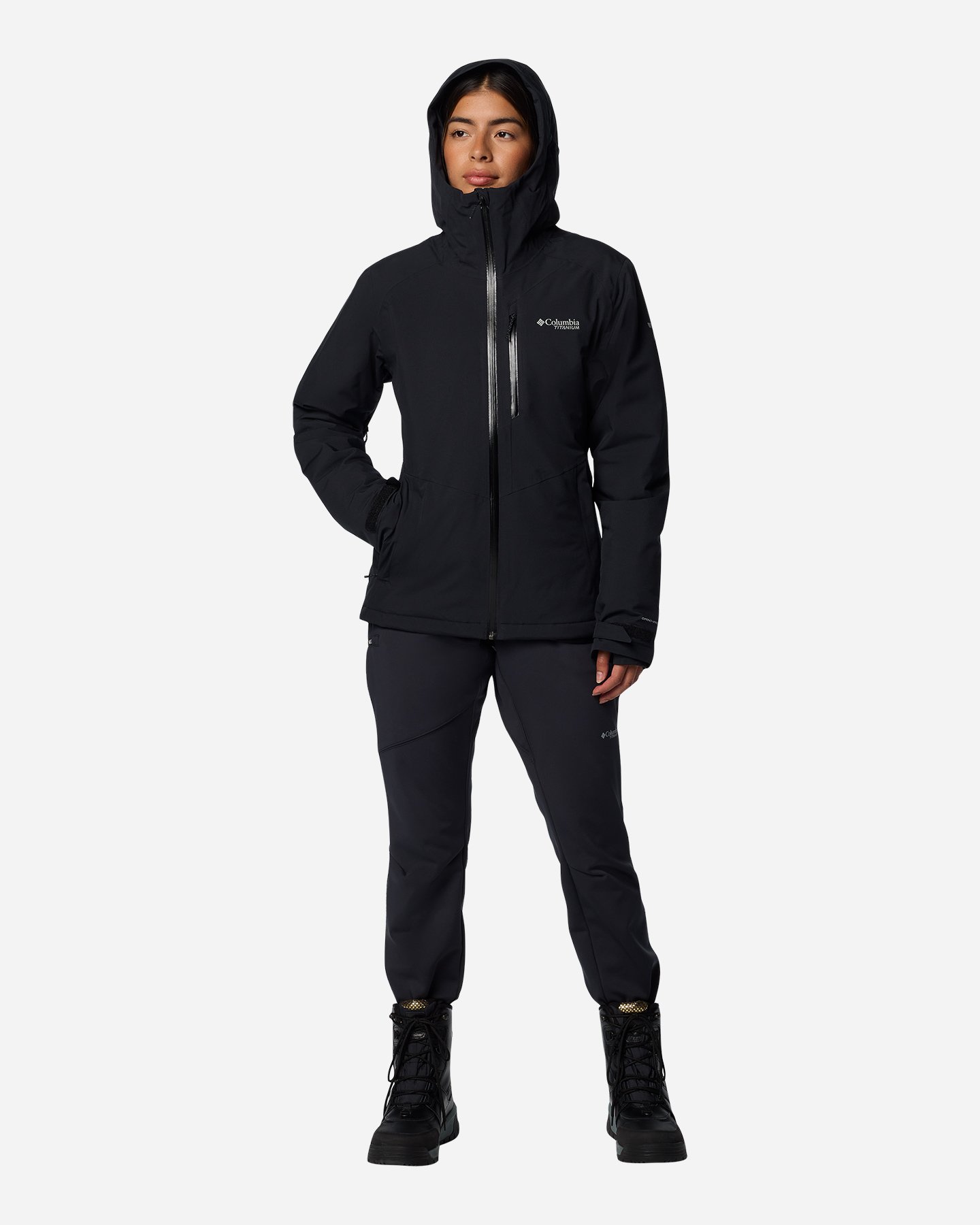 Giacca outdoor COLUMBIA EXPLORERS EDGE II W - Nero - 3 | Cisalfa Sport