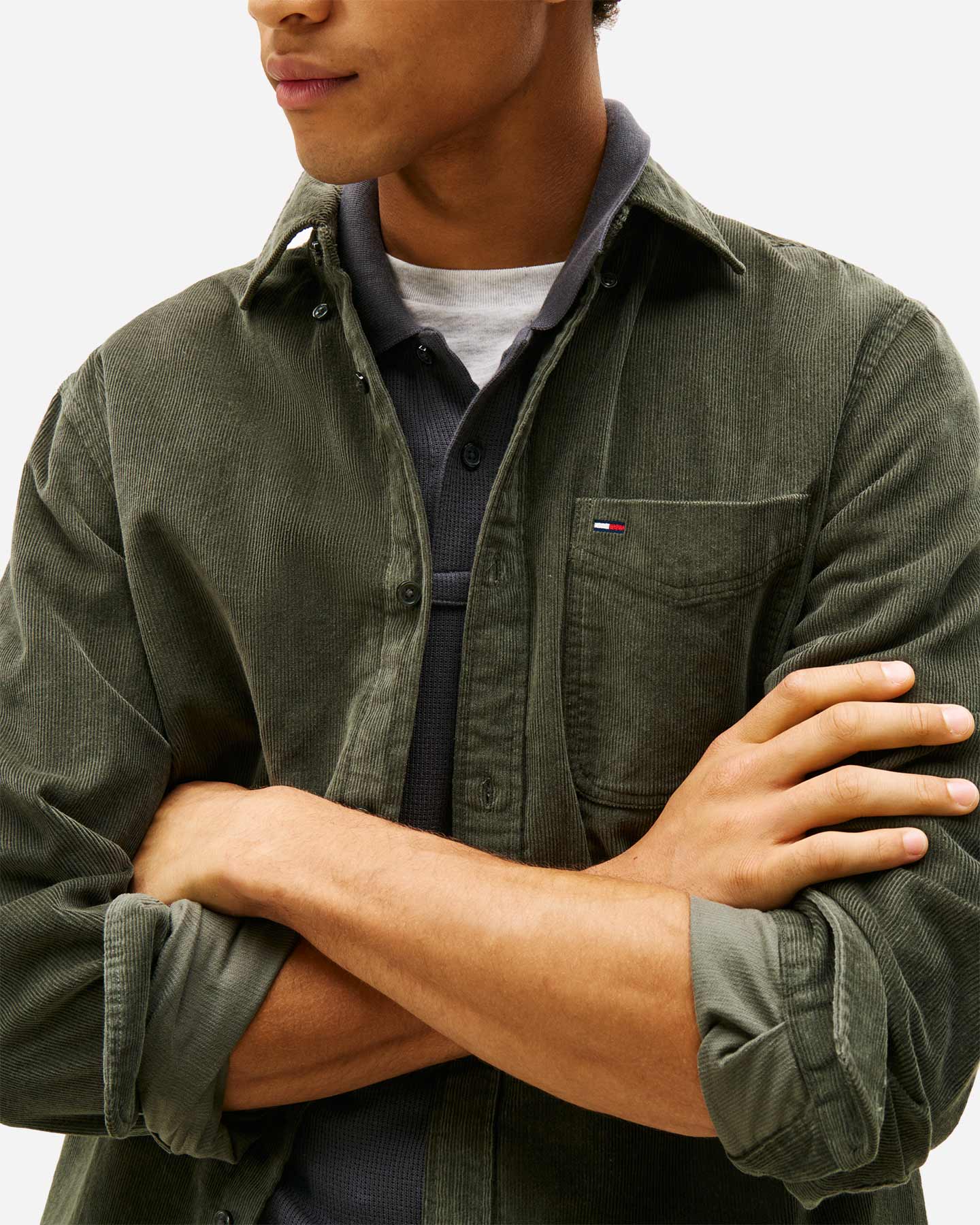 Camicia TOMMY HILFIGER CLASSIC M - Verde - 4 | Cisalfa Sport