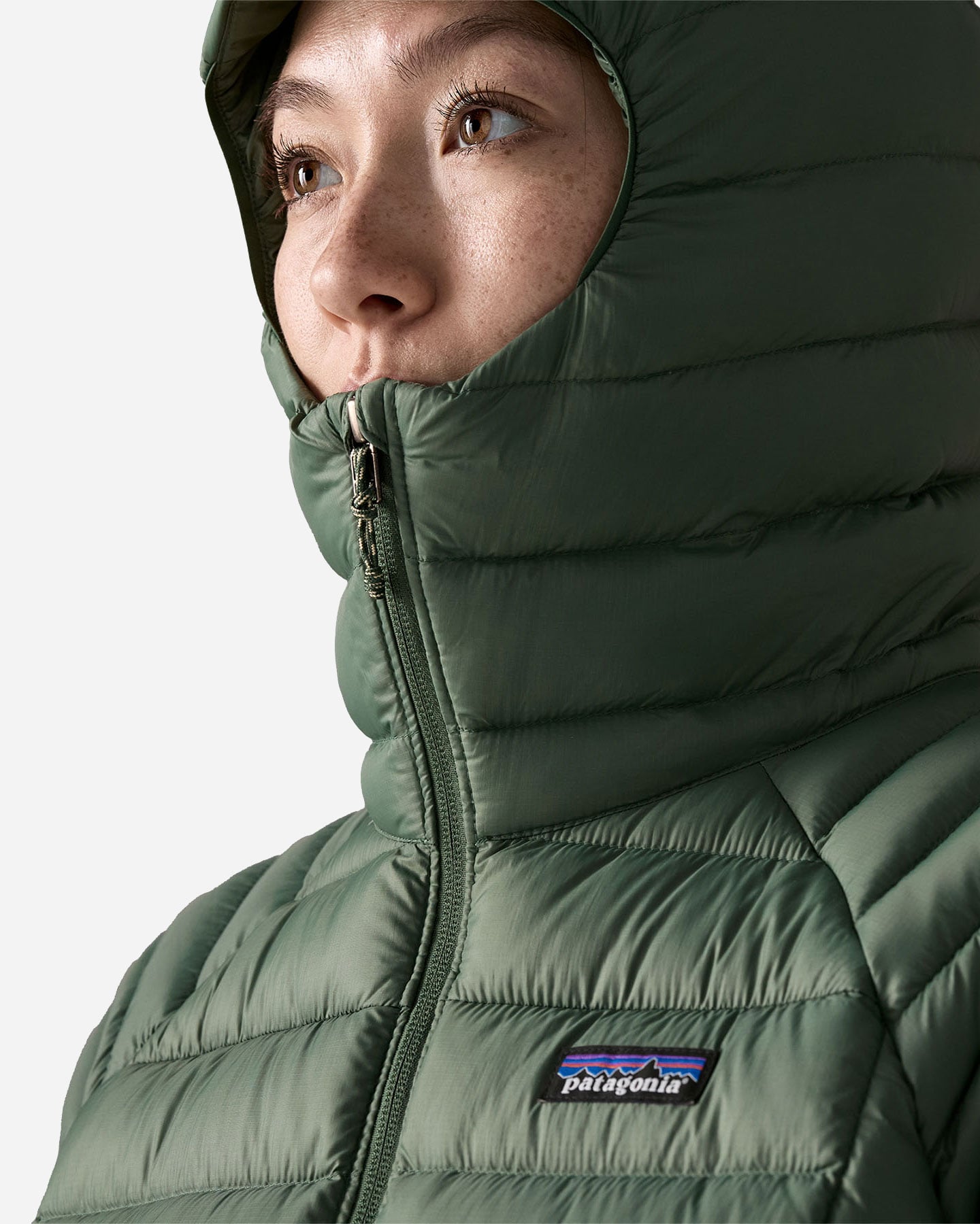 Piumino PATAGONIA DOWN SWEATER W - Verde - 3 | Cisalfa Sport