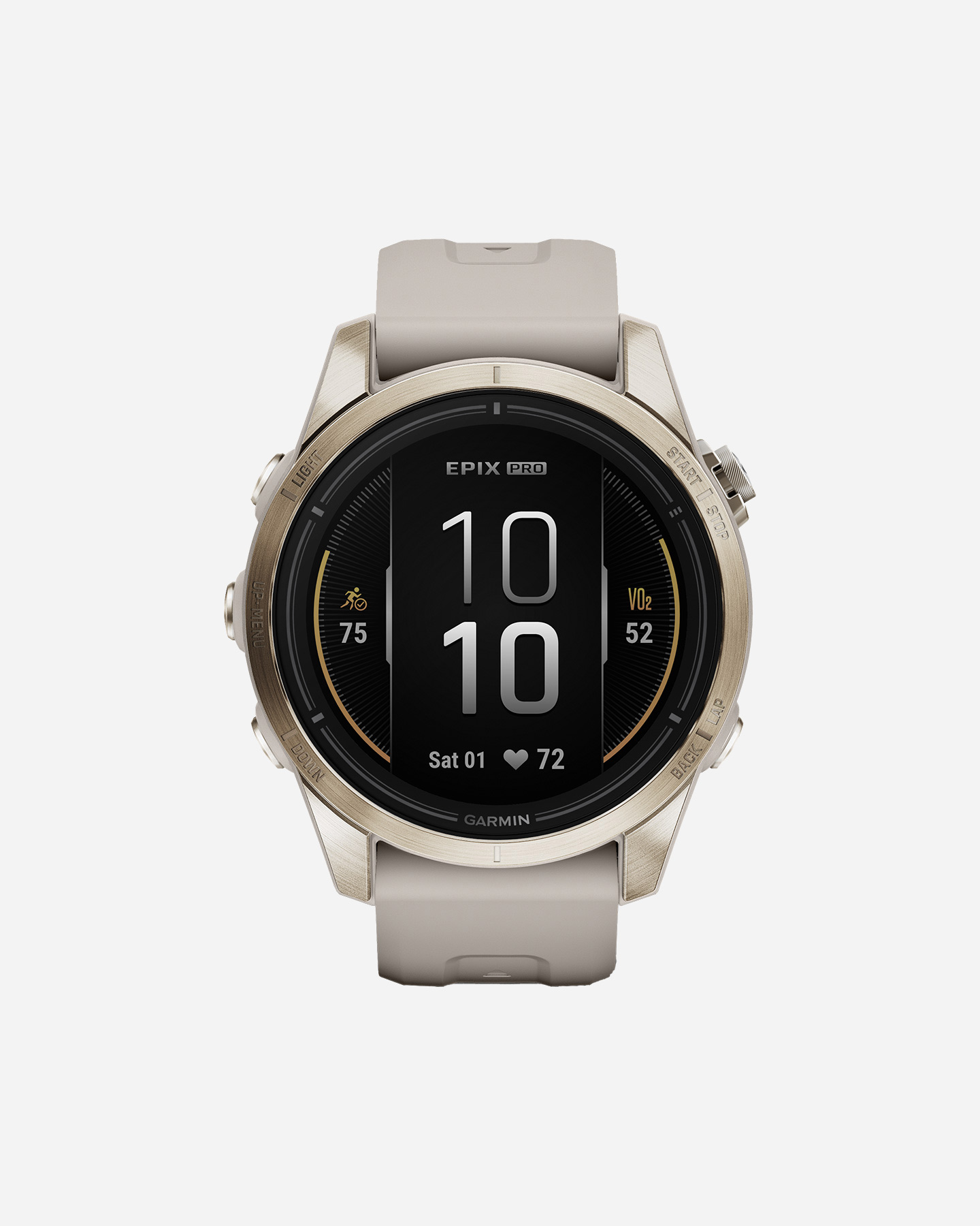 Orologio multifunzione GARMIN EPIX PRO 42MM SAPH  - Oro - 0 | Cisalfa Sport