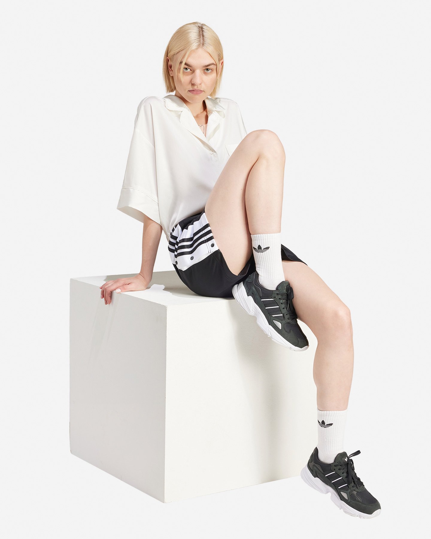 Bermuda ADIDAS ORIGINALS ADIBREAK W - Nero - 3 | Cisalfa Sport