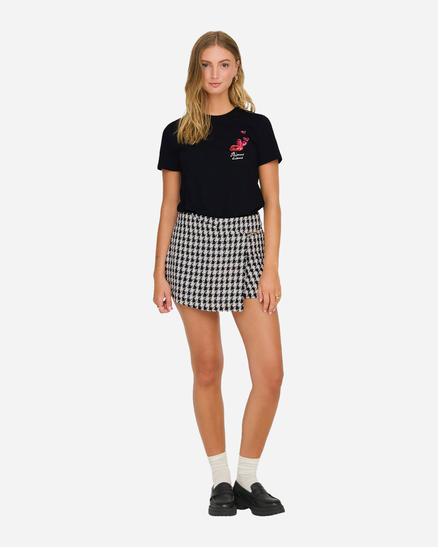 T-shirt ONLY KITA SMACK W - Nero - 3 | Cisalfa Sport