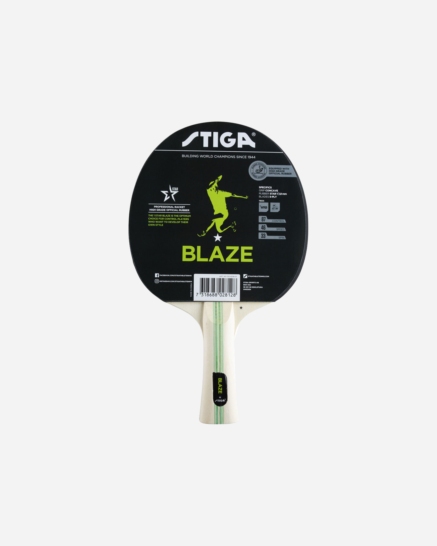 Accessorio ping pong STIGA BLAZE  - Color mix - 0 | Cisalfa Sport