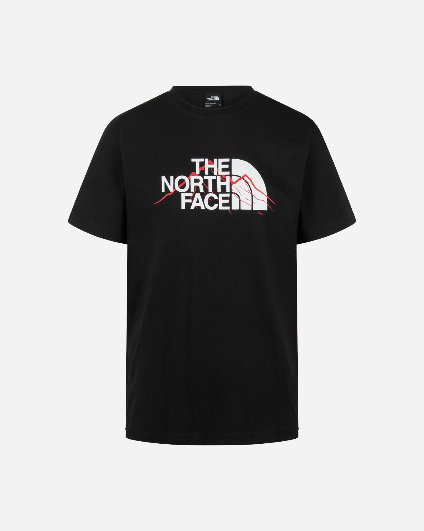 T-shirt THE NORTH FACE MOUNTAIN LINE M - Nero - 0 | Cisalfa Sport