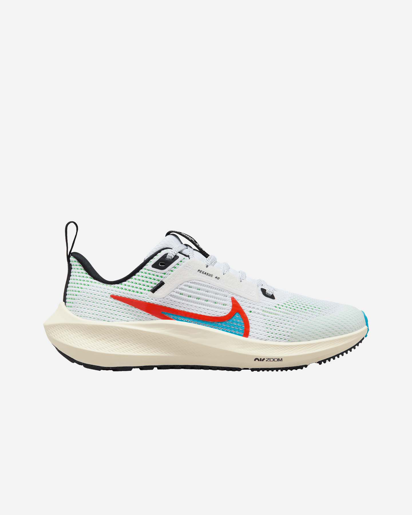 Scarpe running NIKE AIR ZOOM PEGASUS 40 JR - Bianco - 0 | Cisalfa Sport