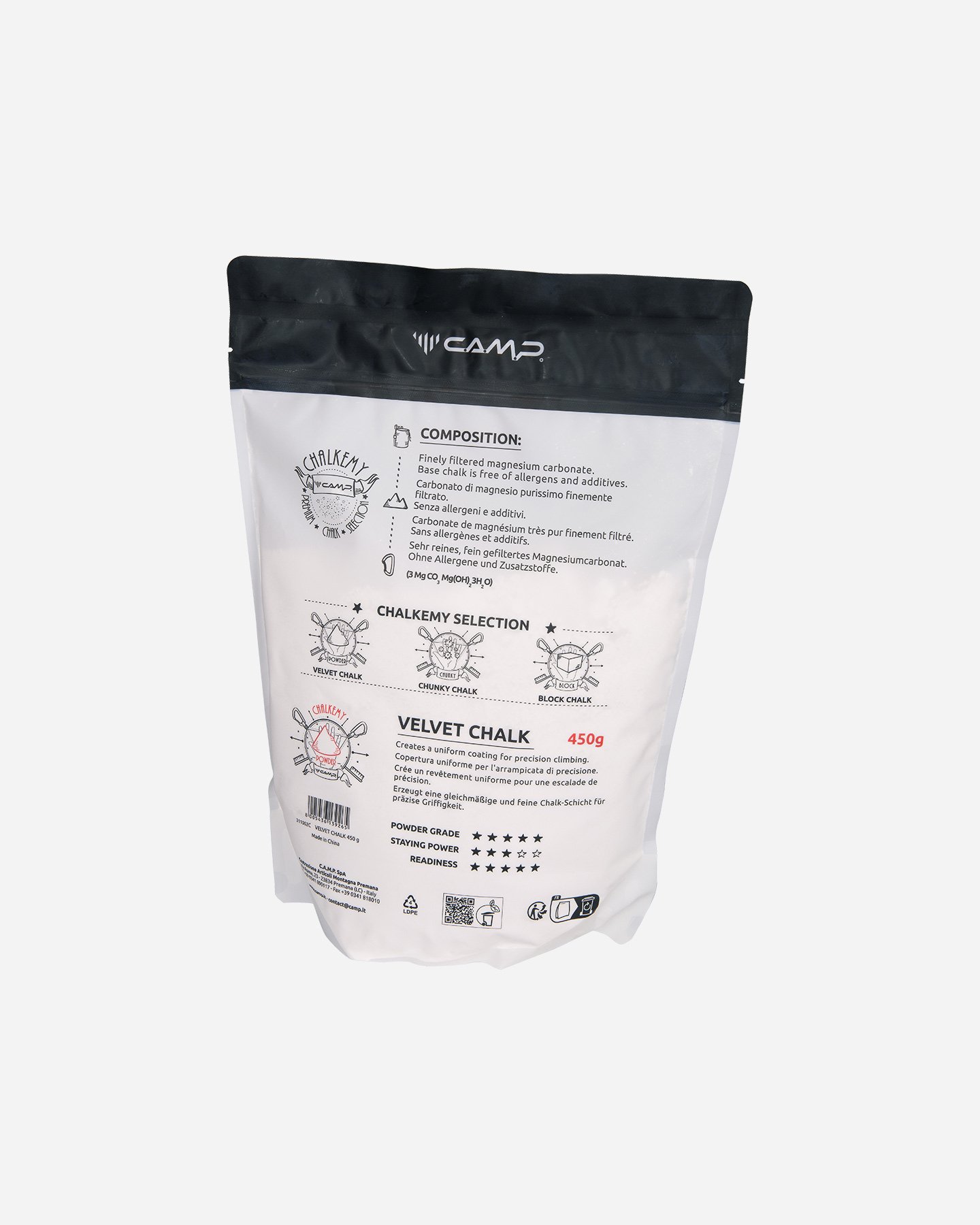 Accessorio arrampicata CAMP VELVET 450gr  - Color mix - 1 | Cisalfa Sport