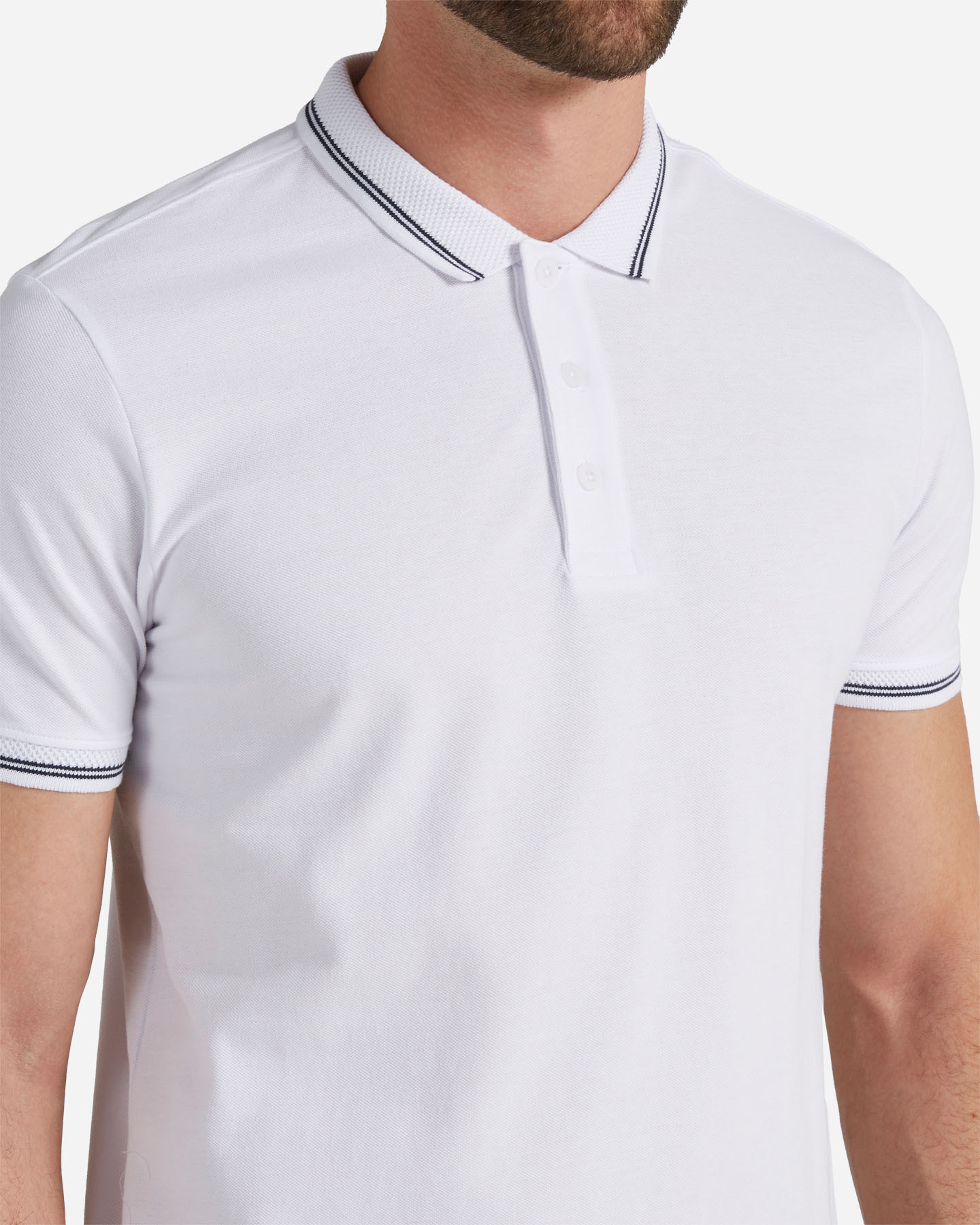 Polo DACK'S ESSENTIAL M - Bianco - 4 | Cisalfa Sport