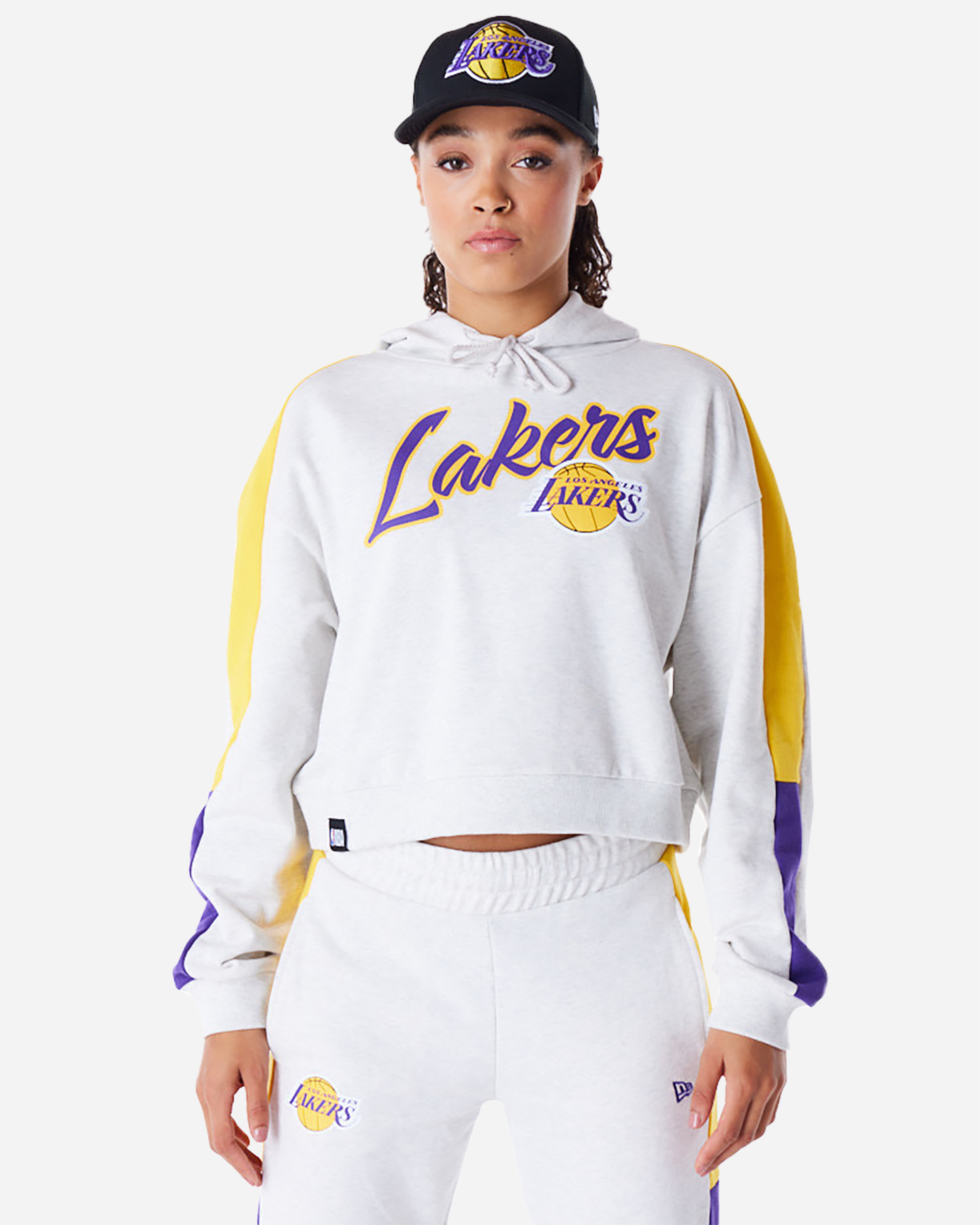 Felpa NEW ERA 9FORTY LAKERS W - Bianco - 0 | Cisalfa Sport