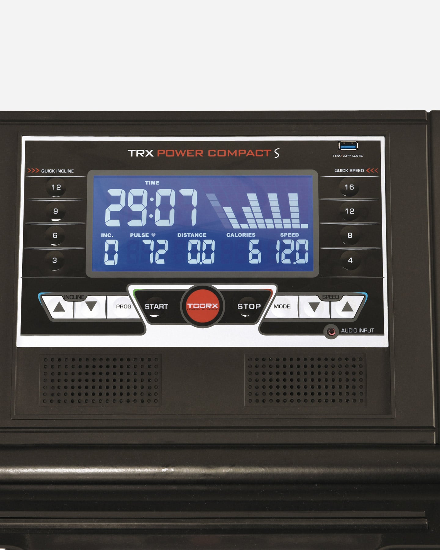 Tapis roulant TOORX POWER COMPACT S - Nero - 2 | Cisalfa Sport