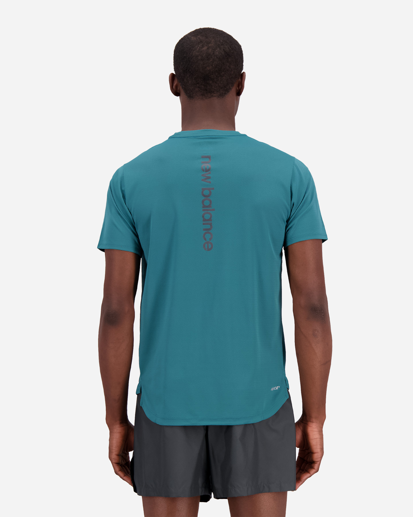 T-shirt running NEW BALANCE IMPACT AT N-VENT M - Verde - 3 | Cisalfa Sport