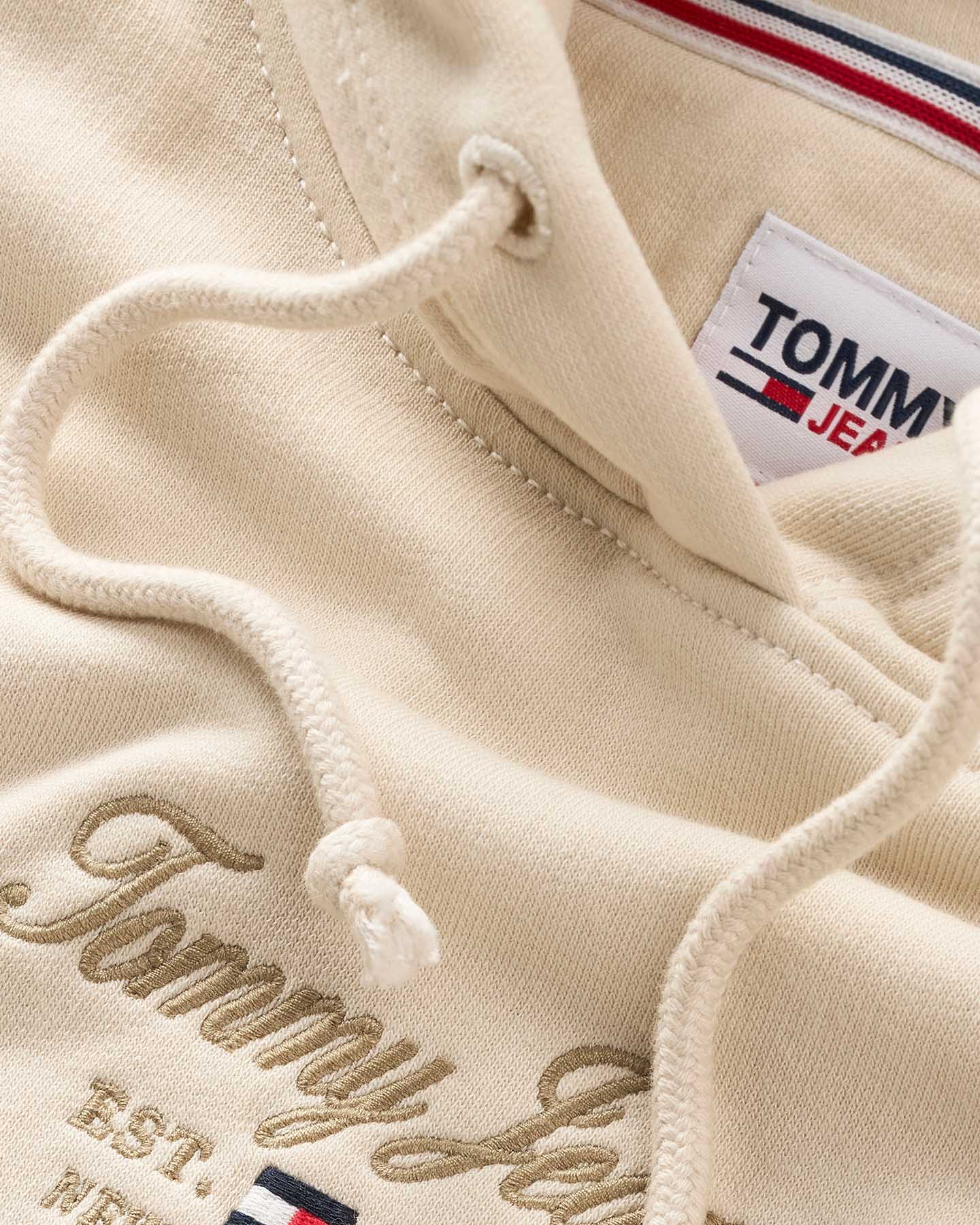 Felpa TOMMY HILFIGER LOGO W - Beige - 2 | Cisalfa Sport